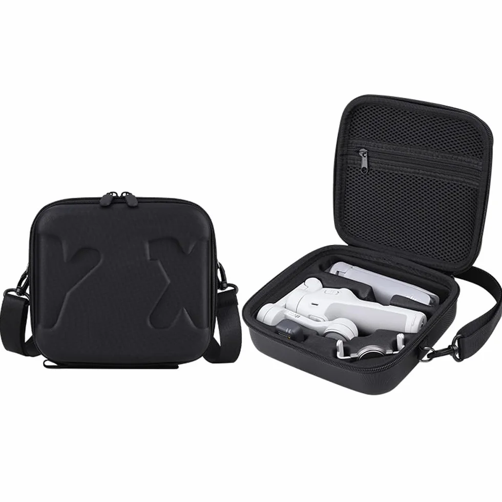Etui przenośne do Osmo Mobile 7P, przenośna torba do przechowywania DJI Osmo Mobile 7 / 7P, stabilizator żyroskopowy, torba ochronna z paskiem na ramię, antywstrząsowa, organizer z akcesoriami, Czarny