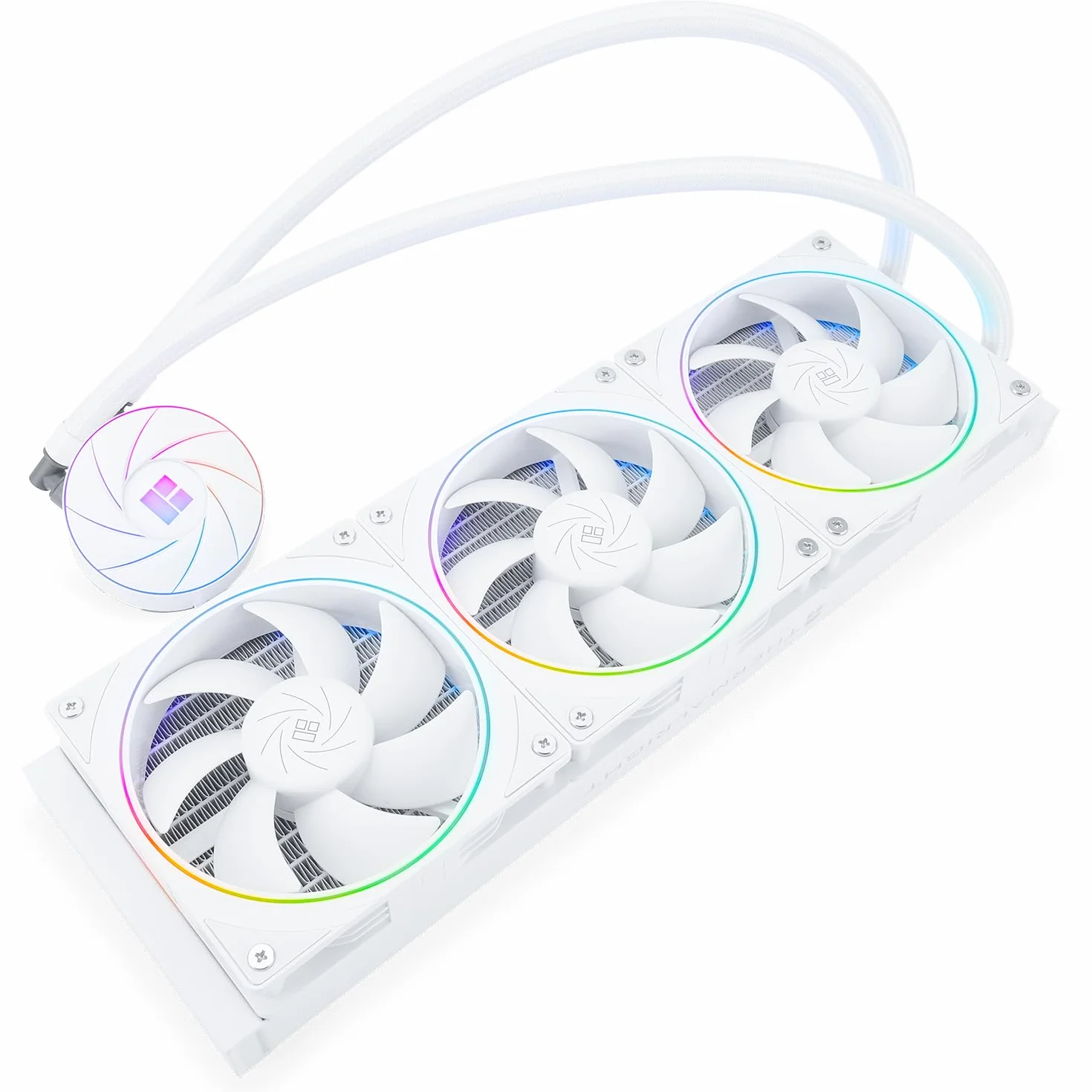 THERMALRIGHT Aqua Elite 360 Biały ARGB V2 chłodziarka wodna 360mm Aio 3x wentylator PWM TL-S12W ARGB AM4 AM5 Intel LGA1150 1151 1155 1156 1200 2011 1700 1851