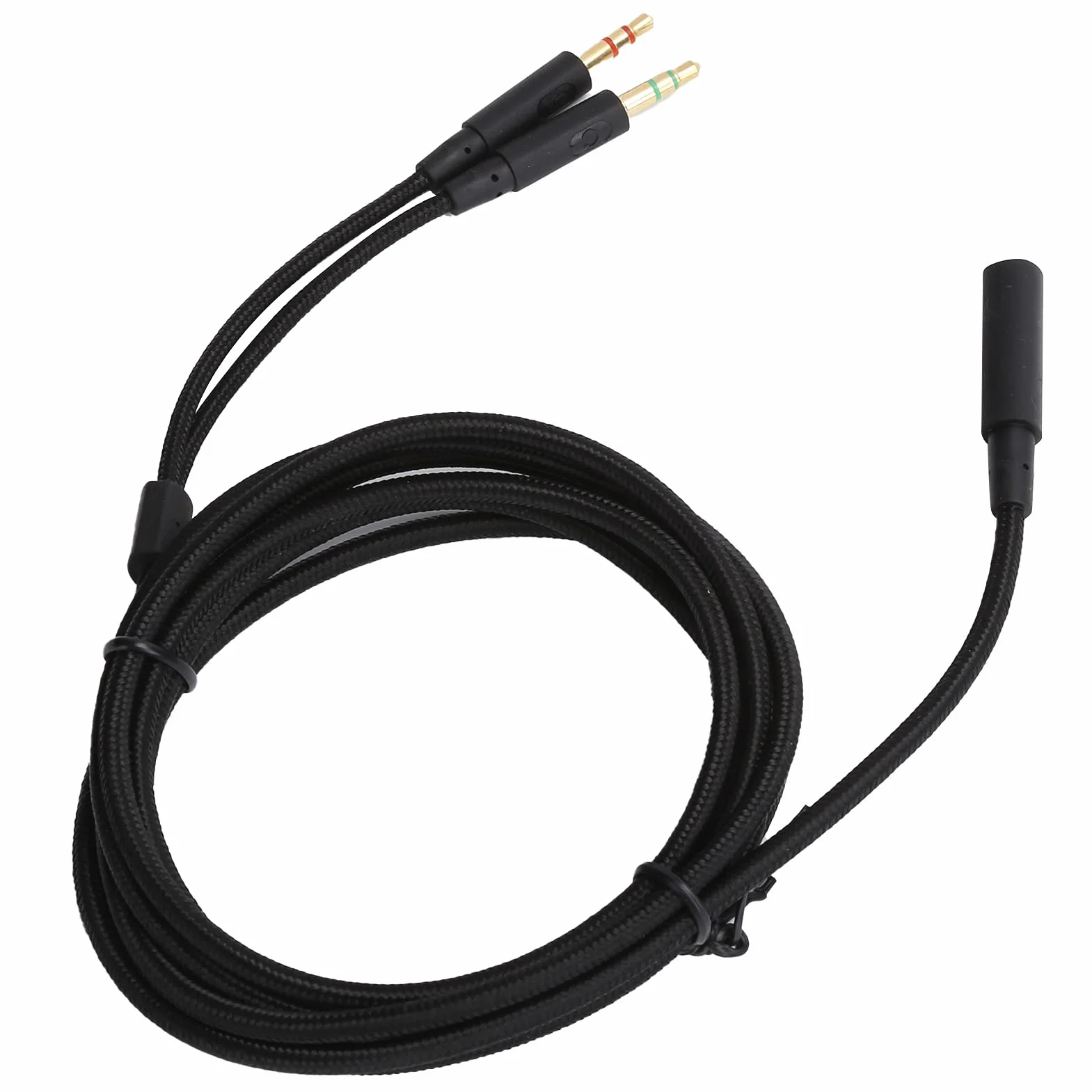 Przedłużacz Audio, Adapter 2w 1 Kabel Audio do Słuchawek 2M Kabel Audio Pasuje do Cloud Stinger/Cloud Mix/Cloud Alpha
