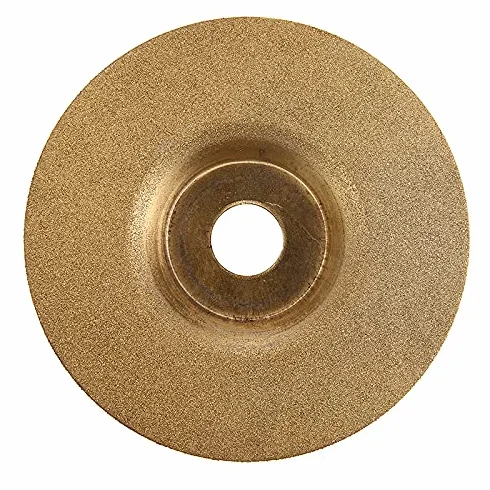 Betonowa tarcza szlifierska diamentowa, Diamentowa tarcza szlifierska 4-calowa do szlifierek kątowych, metalowa, trawiasta, 100x16 mm