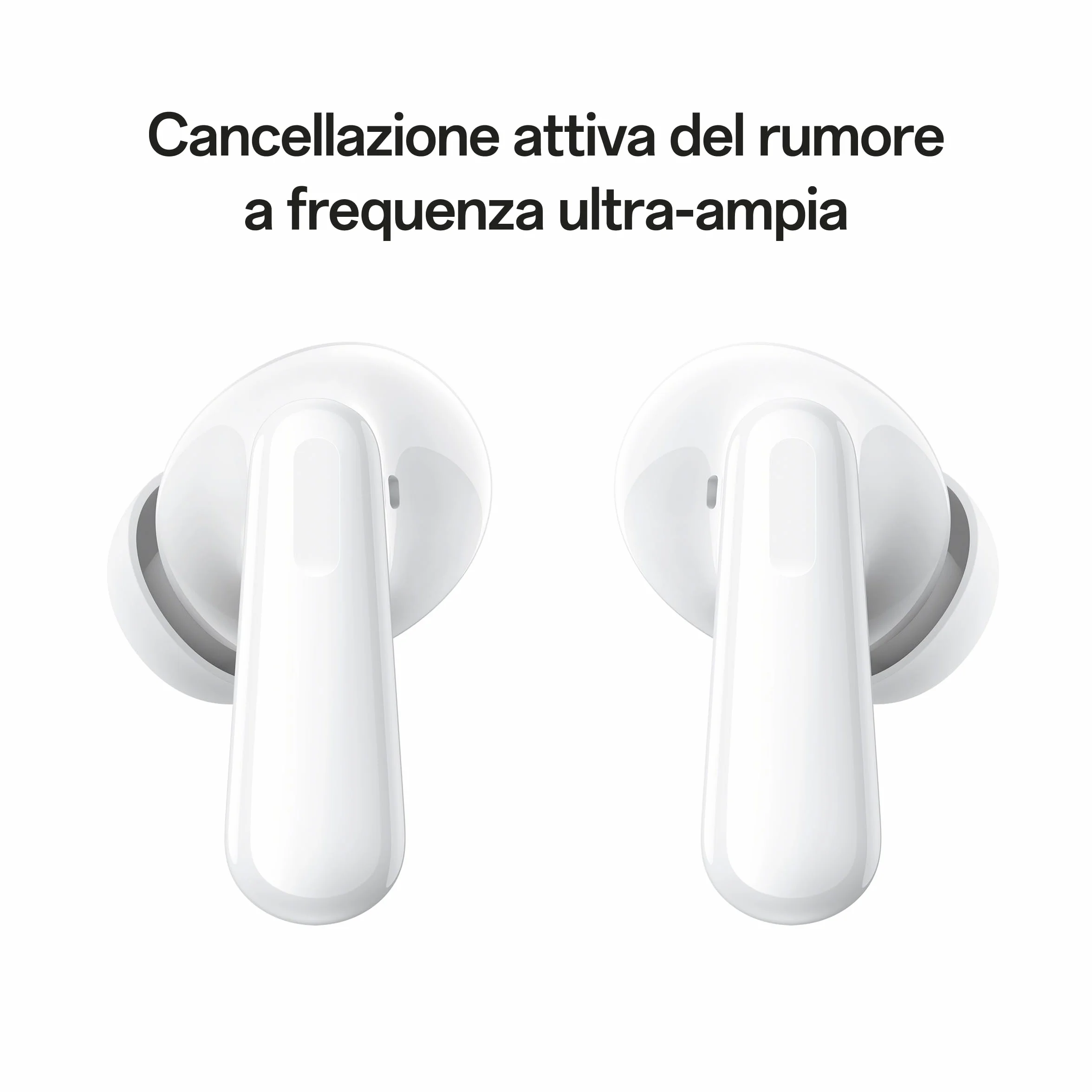 OPPO Enco Air4 Pro True Wireless, 44 h, sterownik 12,4 mm, Bluetooth 5.4, redukcja szumów AI, IP55, biały