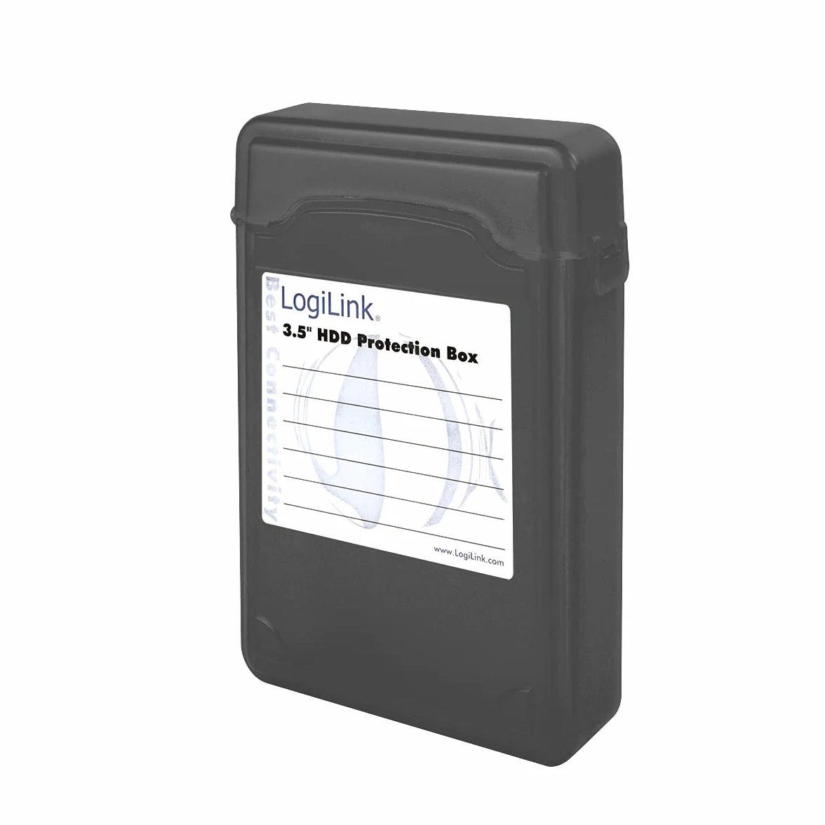 LogiLink UA0133 pokrowiec na dysk twardy 3,5 cala HDD czarny