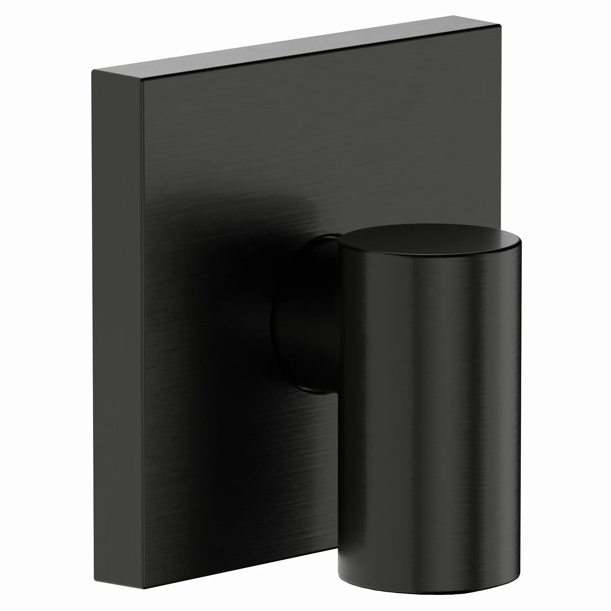 hansgrohe FixFit Fine E - podłączenie węża prysznicowego, przyłącze ścienne z zaworem zwrotnym, przyłącze węża, kąt podłączenia węża, czarny chrom szczotkowany, 28883340