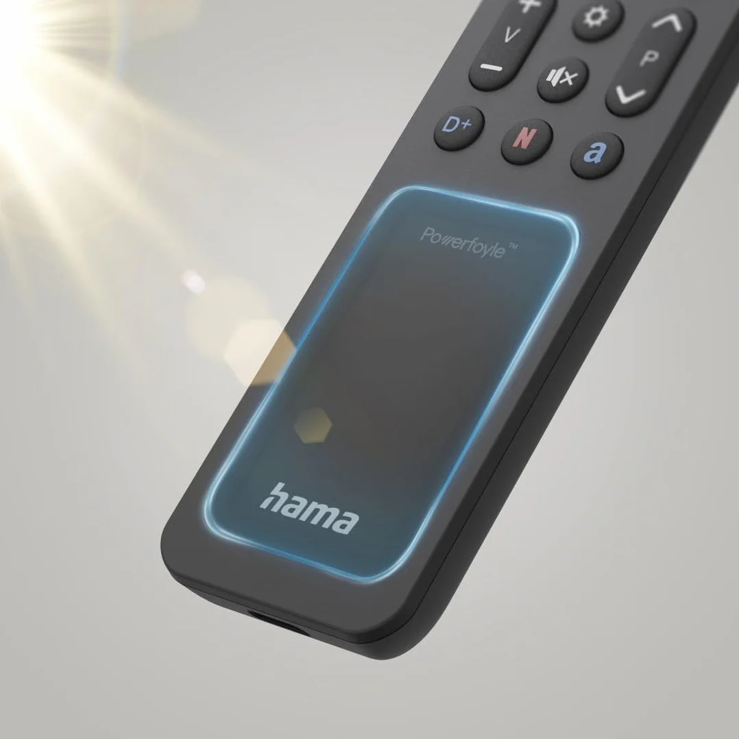 Pilot do telewizorów Samsung BT USB-C sterowany głosowo, ładowany solarnie, bezobsługowy, kompatybilny z asystentami głosowymi