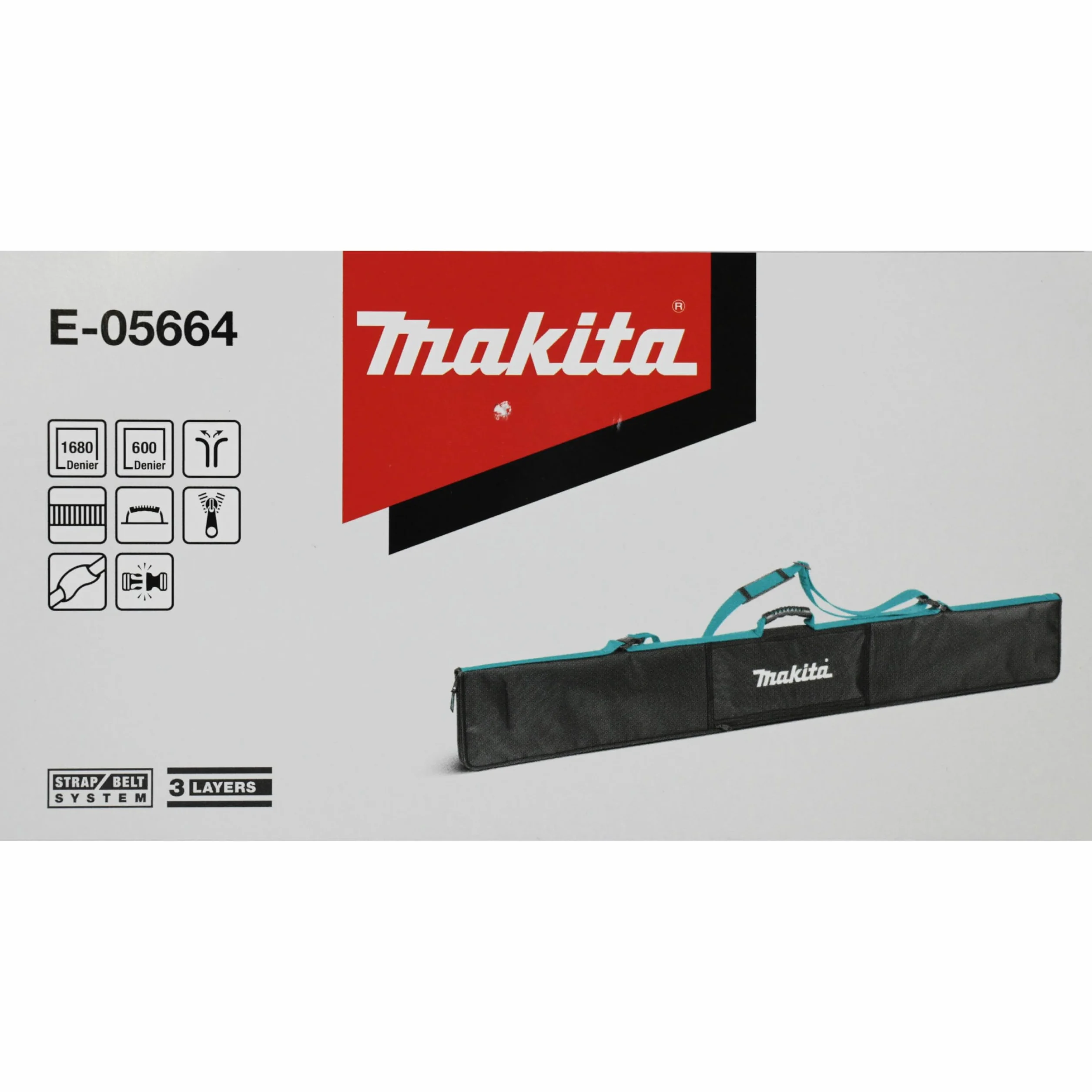 Makita Uchwyt Ochronny, Czarny, 1,4 m