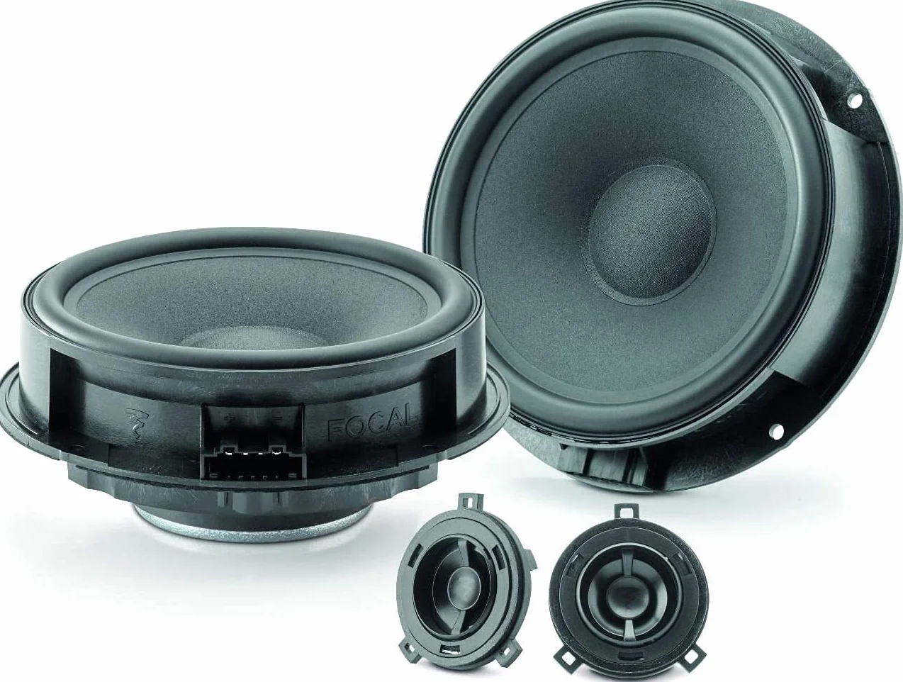 Focal ISVW165 Inside 16,5 cm, 2-drożny głośnik Compo, kompatybilny z Audi, Seat, Skoda, Volkswagen VW