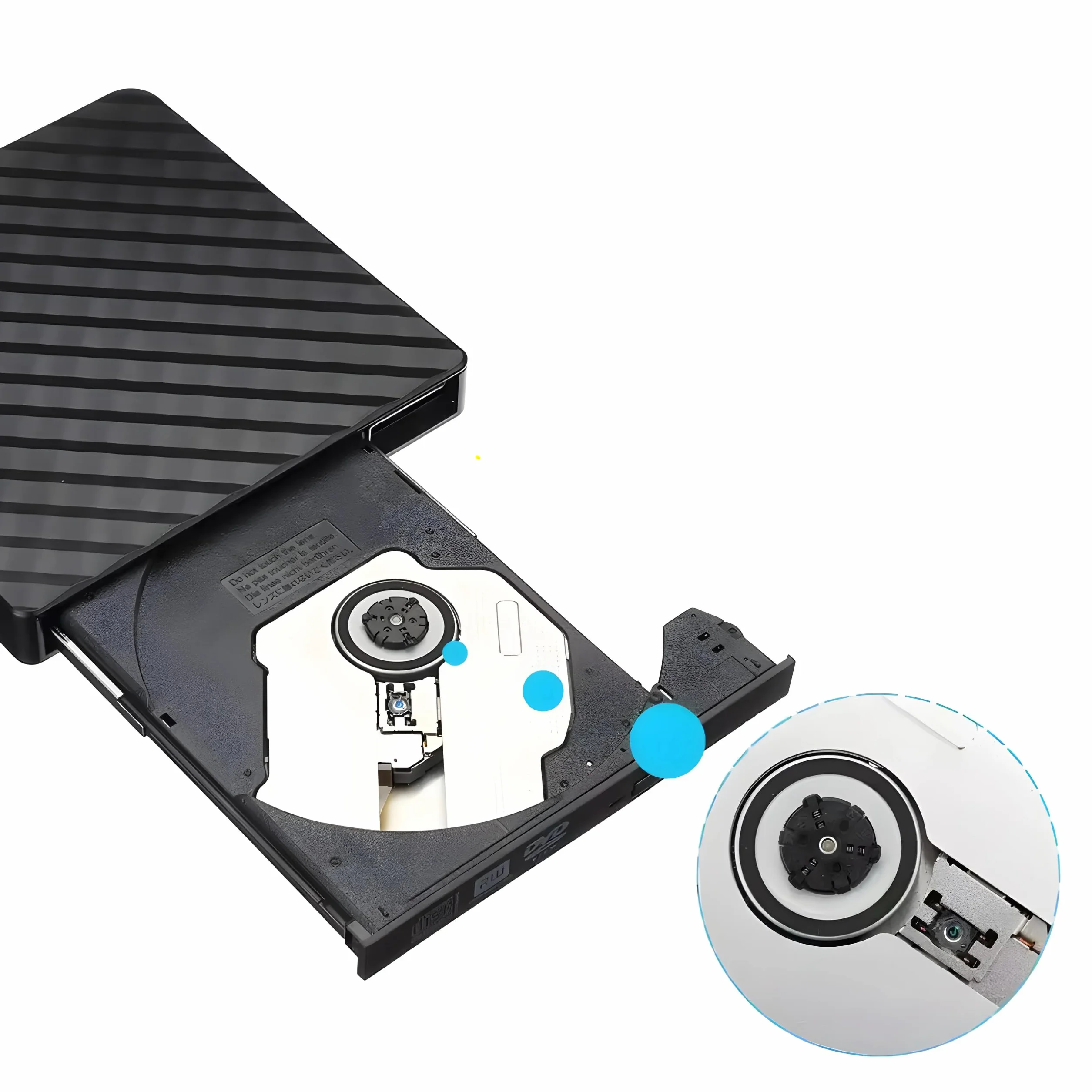 Zewnętrzny Napęd CD/DVD USB 3.0 Nagrywarka Przenośny Odtwarzacz