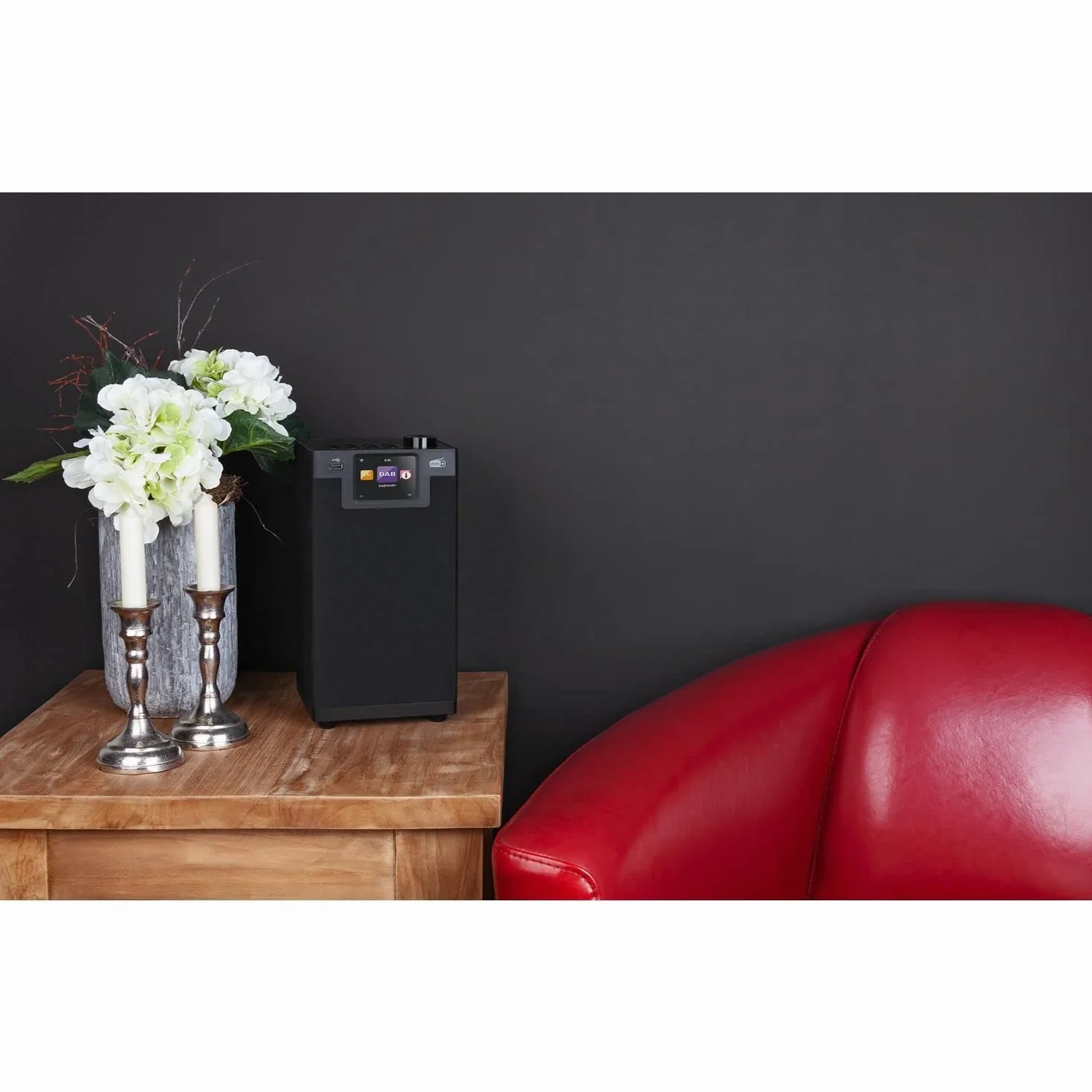 Imperial DABMAN i610 radio internetowe DAB+ stereo subwoofer Bluetooth DAB/DAB+/UKW/FM WLAN LAN USB wieżowe