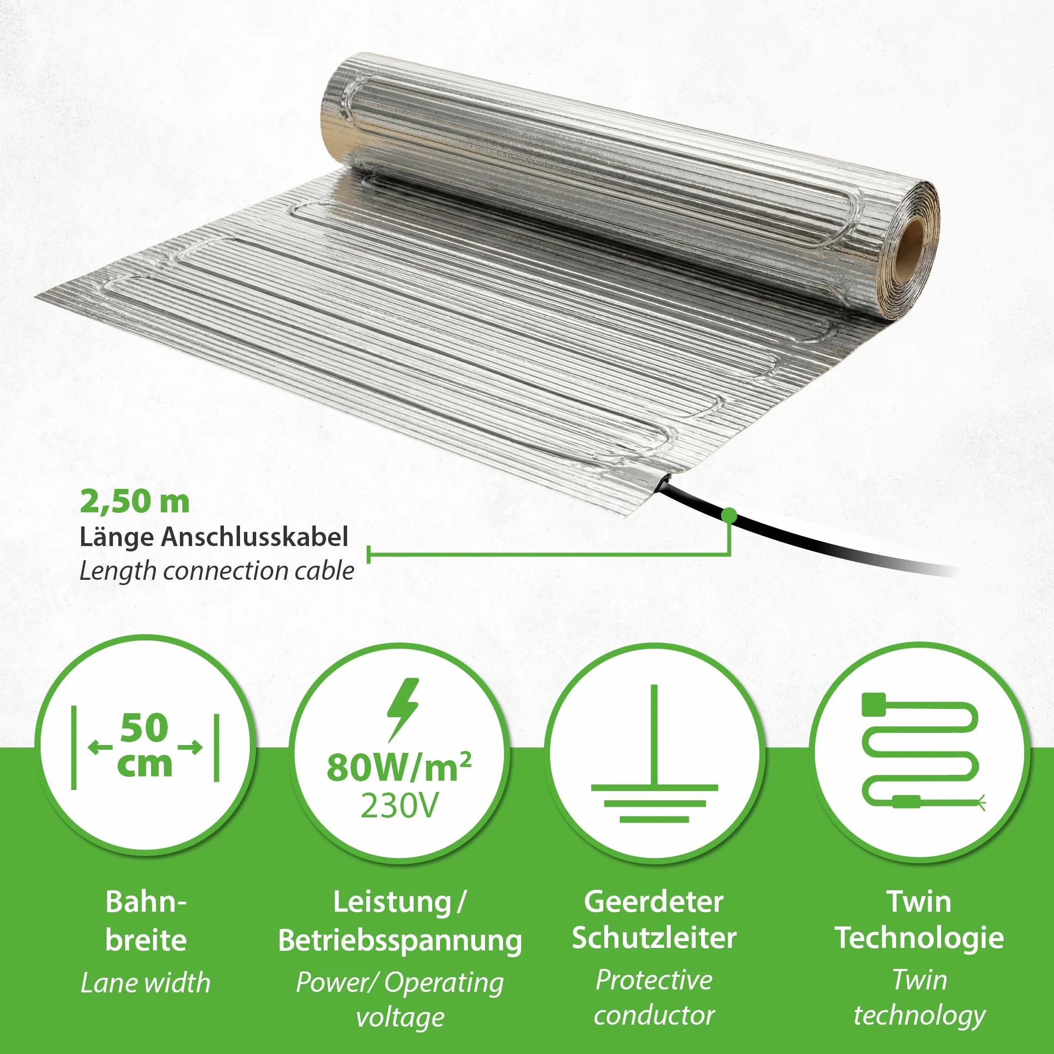 3 m² aluminiowa płaska mata do podłóg drewnianych, laminatu, parkietu, dywanu, winylu, lenoleum