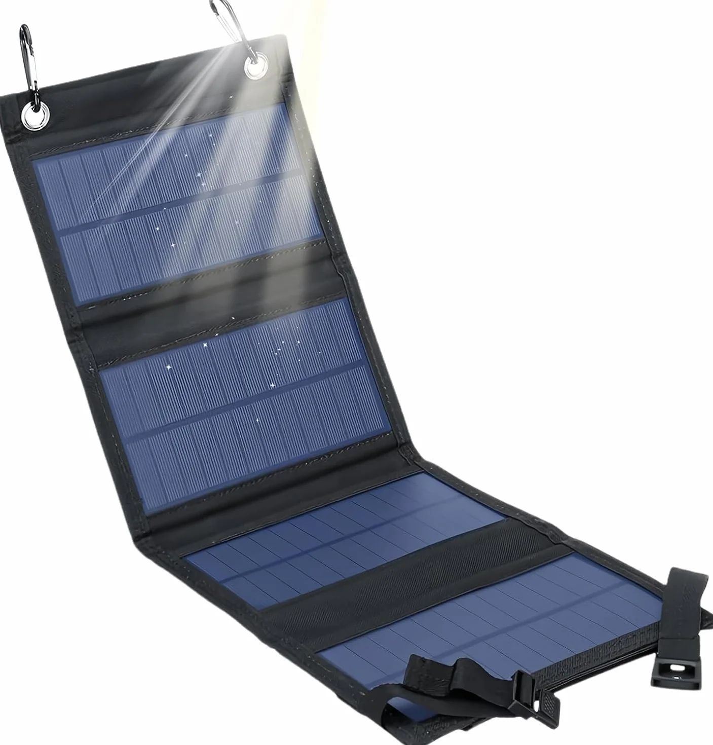 Przenośny panel słoneczny 20W IP65 składana ładowarka USB 480x185mm