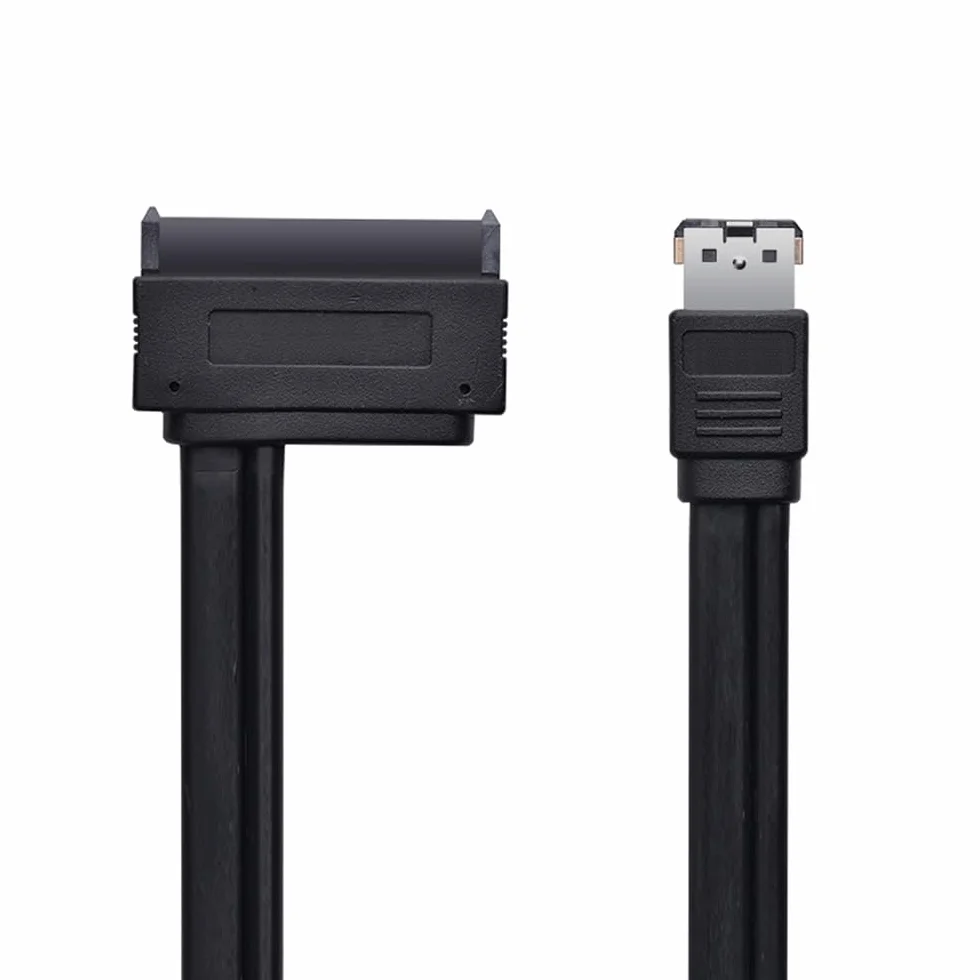 Kabel eSATAp Power ESATA USB 2.0 Combo 50 cm 12 V 5 V SATA do 2,5" 3,5" dysku twardego