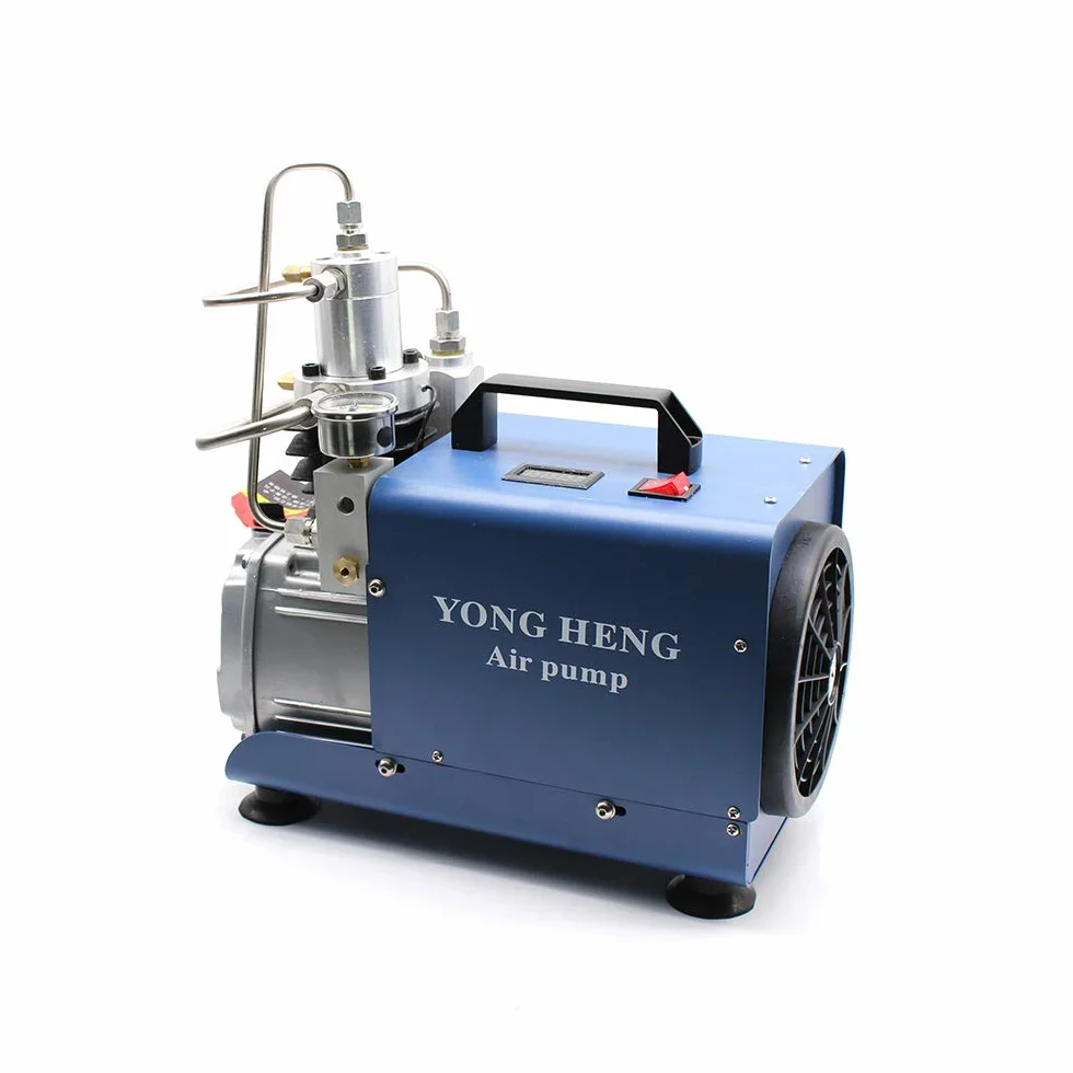 Elektryczna sprężarka powietrza wysokociśnieniowa pompa powietrza PCP pompa sprężarki 300 bar 4500PSI 30MPA 220V 1,8 kW