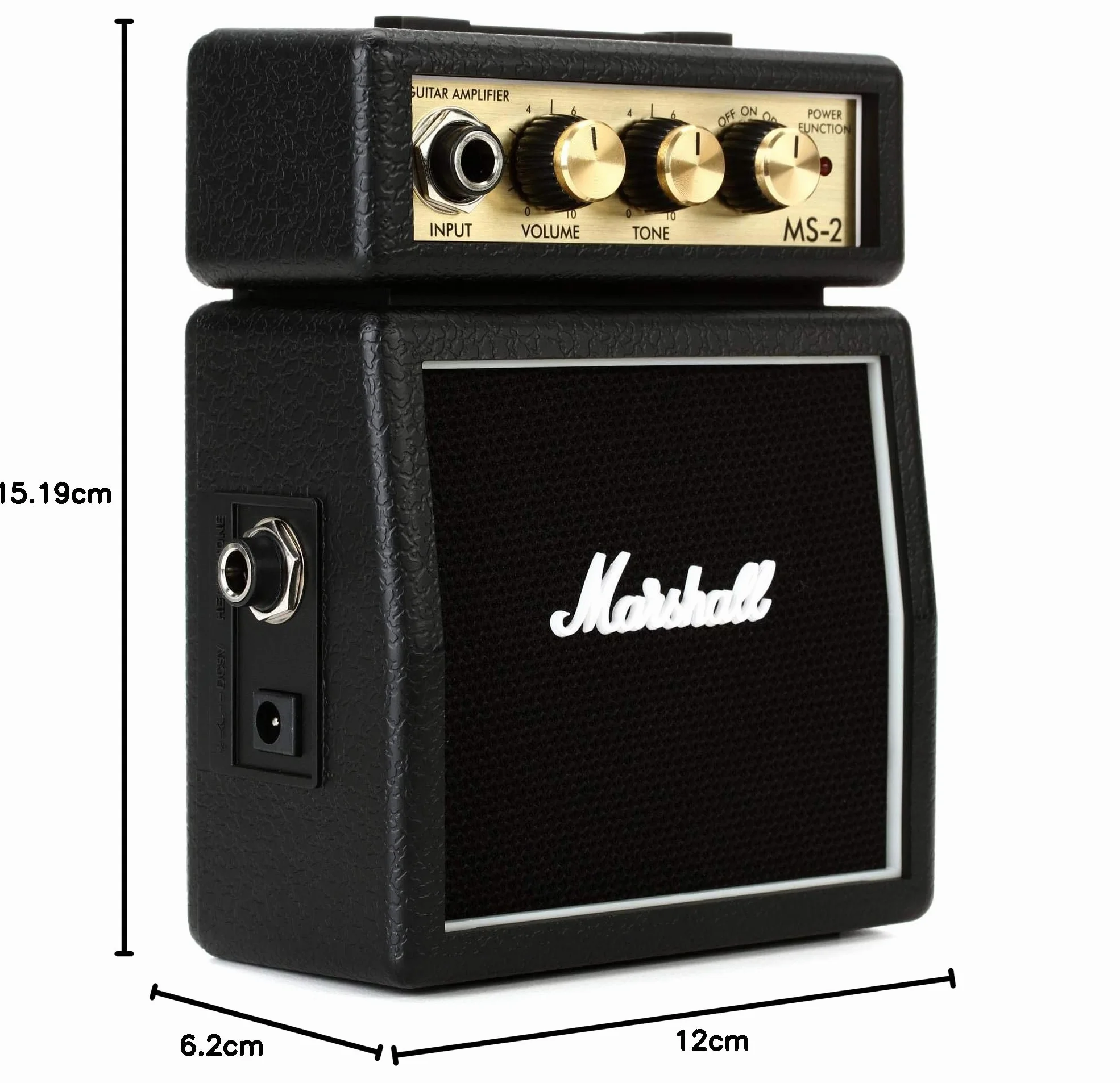 Marshall Mini Wzmacniacz Gitarowy Wielokolorowy 14 x 11 x 14 cm