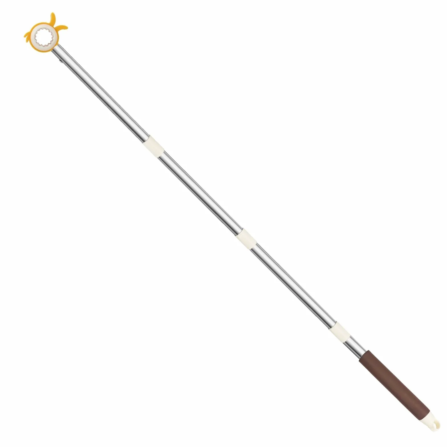 Uchwyt przedłużający do okien dachowych z hakami na kijki – otwieracz do okien dachowych, drążek do otwierania okien dachowych, drążek do otwierania okien dachowych, drążek 110 cm, z hakiem do