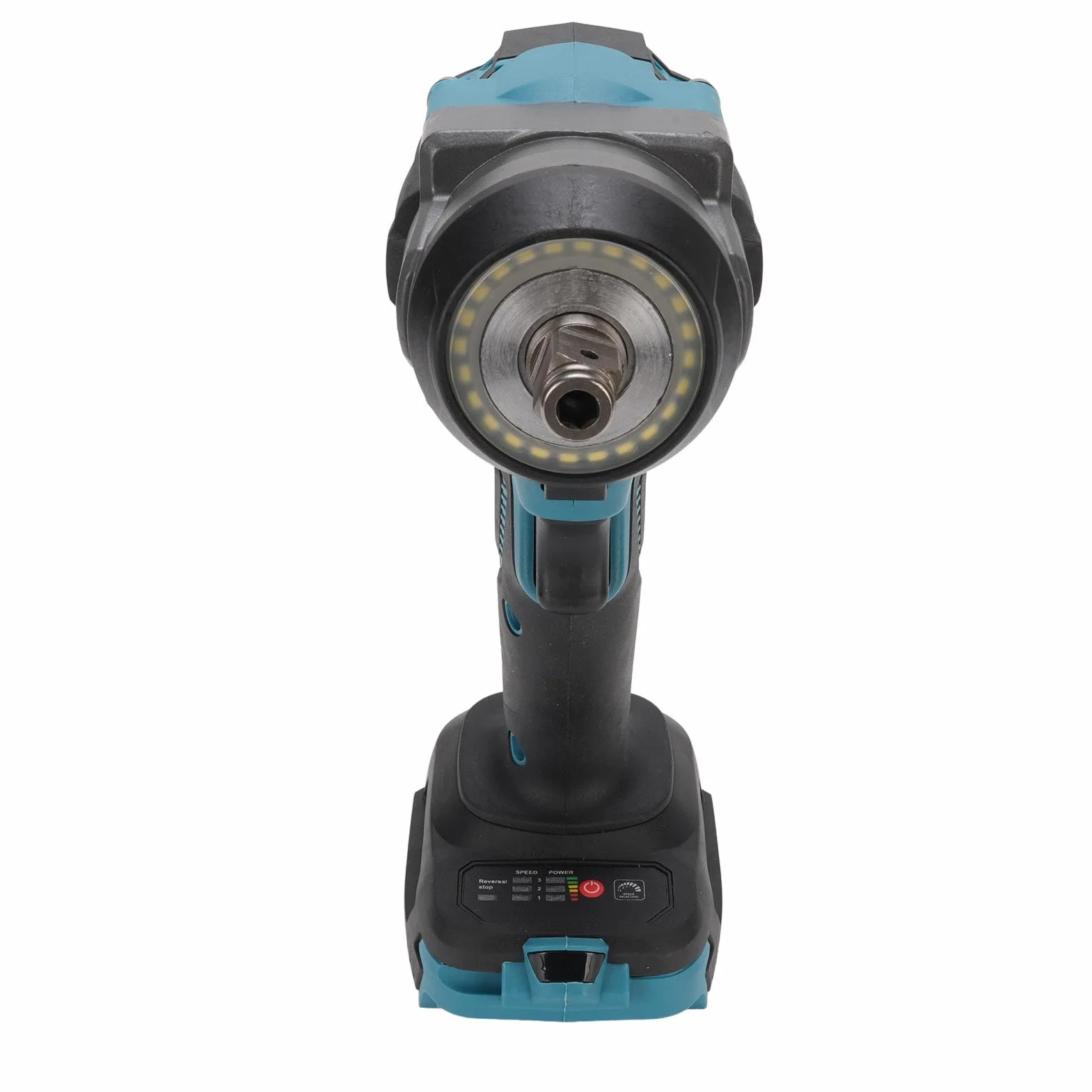 Akumulatorowy Klucz Udarowy Zestaw Akumulatorowych Kluczy Udarowych 1/2 Cala 810 Nm Bezszczotkowy Elektryczny Klucz Udarowy z diodą LED Nasadka 10–19 Mm do BL1840