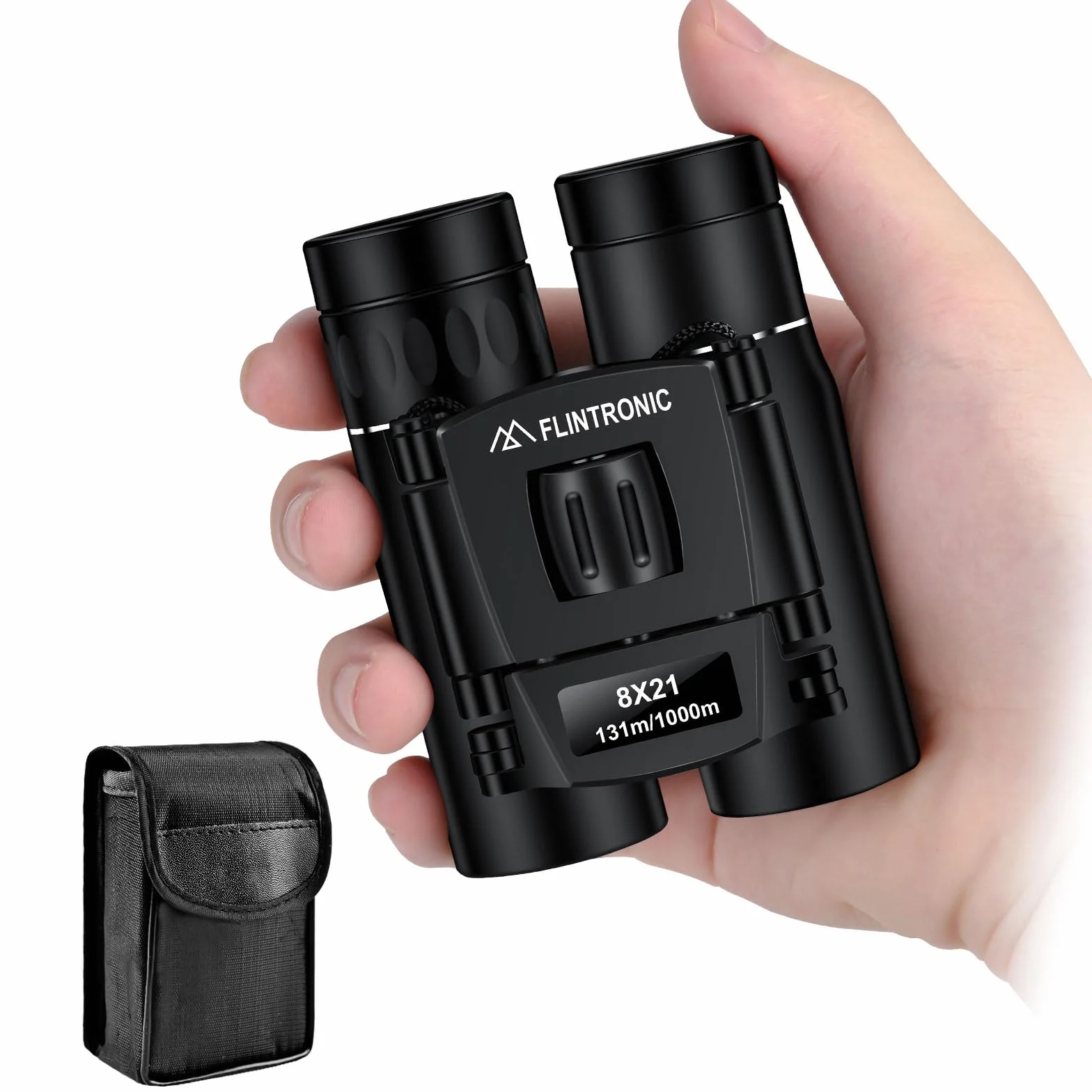 Flintronic Lornetka 8x21 HD wodoodporna składana kompaktowa