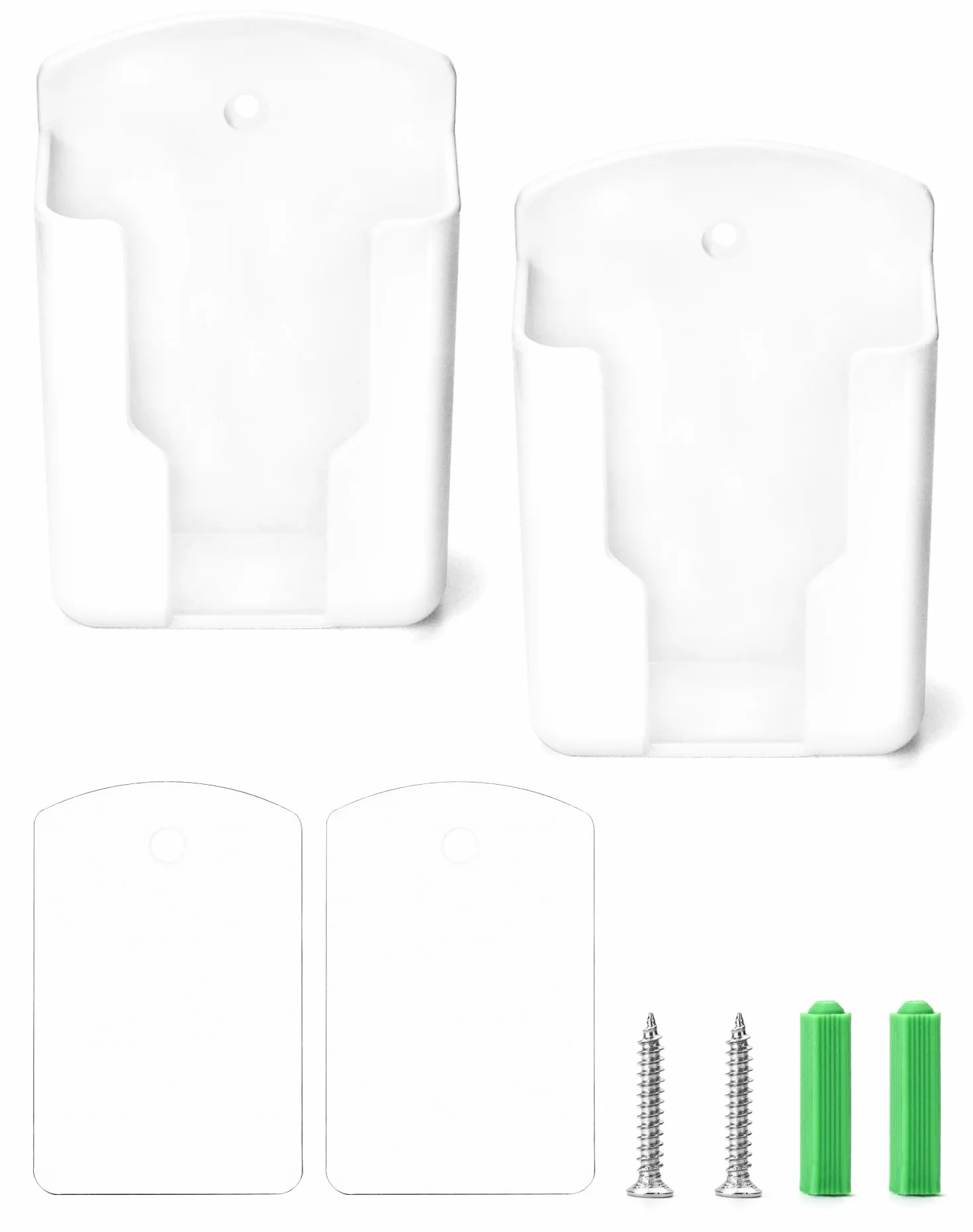 QWORK Uchwyt na pilota montaż na ścianie 63mm x 30mm x 100mm