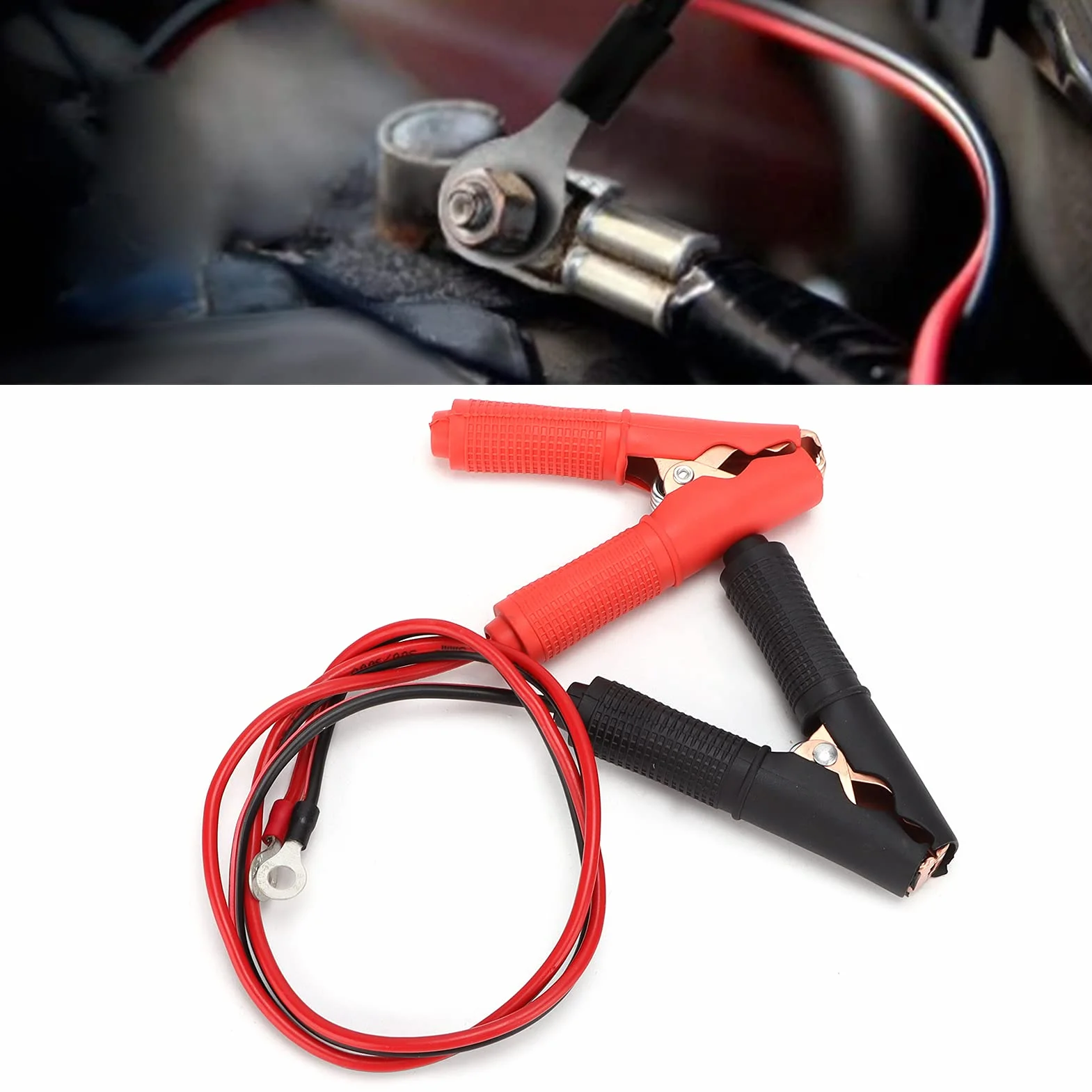 Kabel zaciskowy do akumulatora samochodowego 30A 12-24V mostkujący
