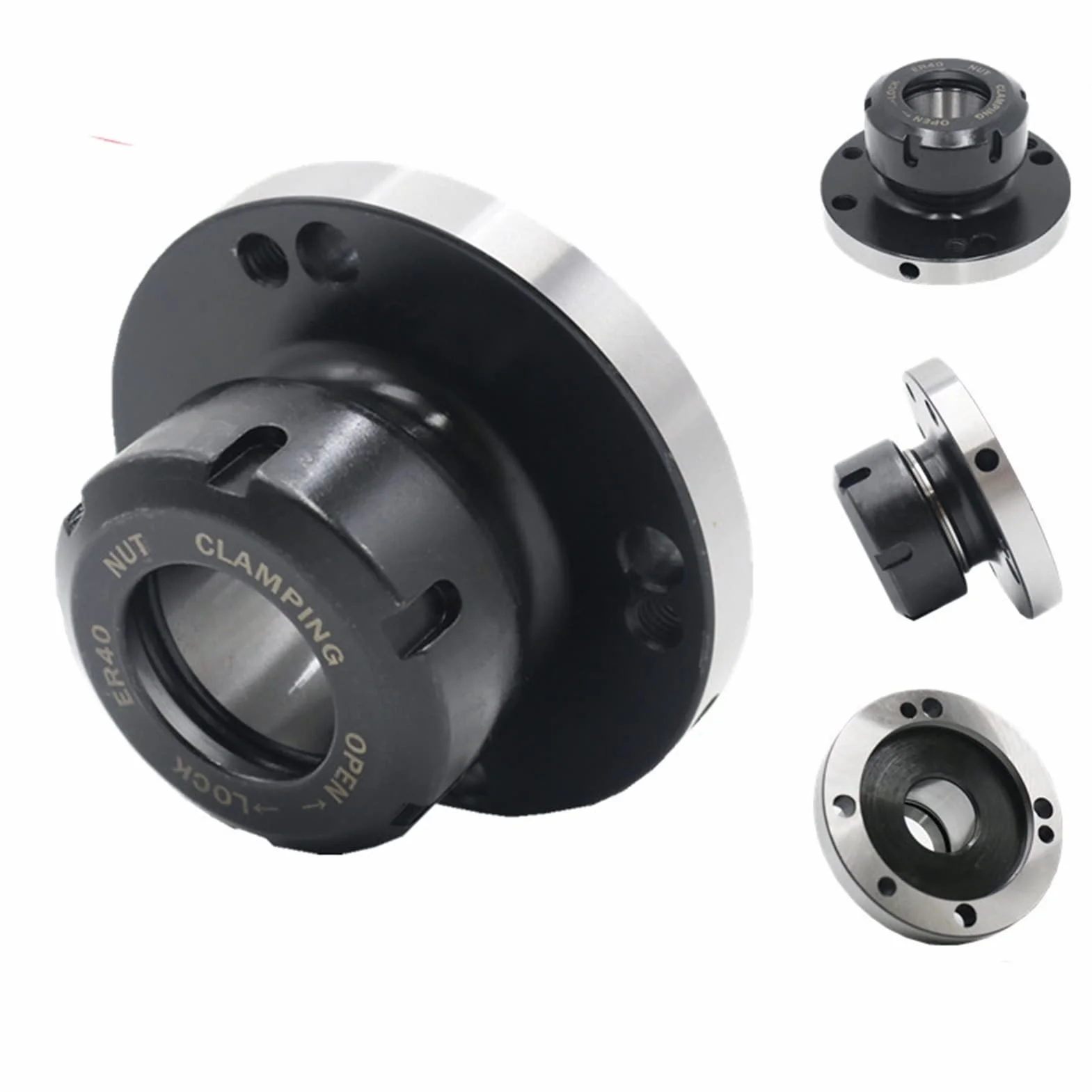 Uchwyt tokarski, ER32. Collet Chuck 80 / 100mm O średnicy CNC. Narzędzie do tokarki frezarskiej 0,005 Dokładność Frezarka(ER32-80)
