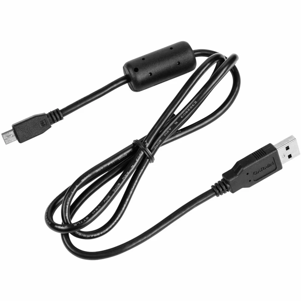 Garmin Kabel micro USB PC do nawigacji satelitarnej Nuvi Zumo czarny