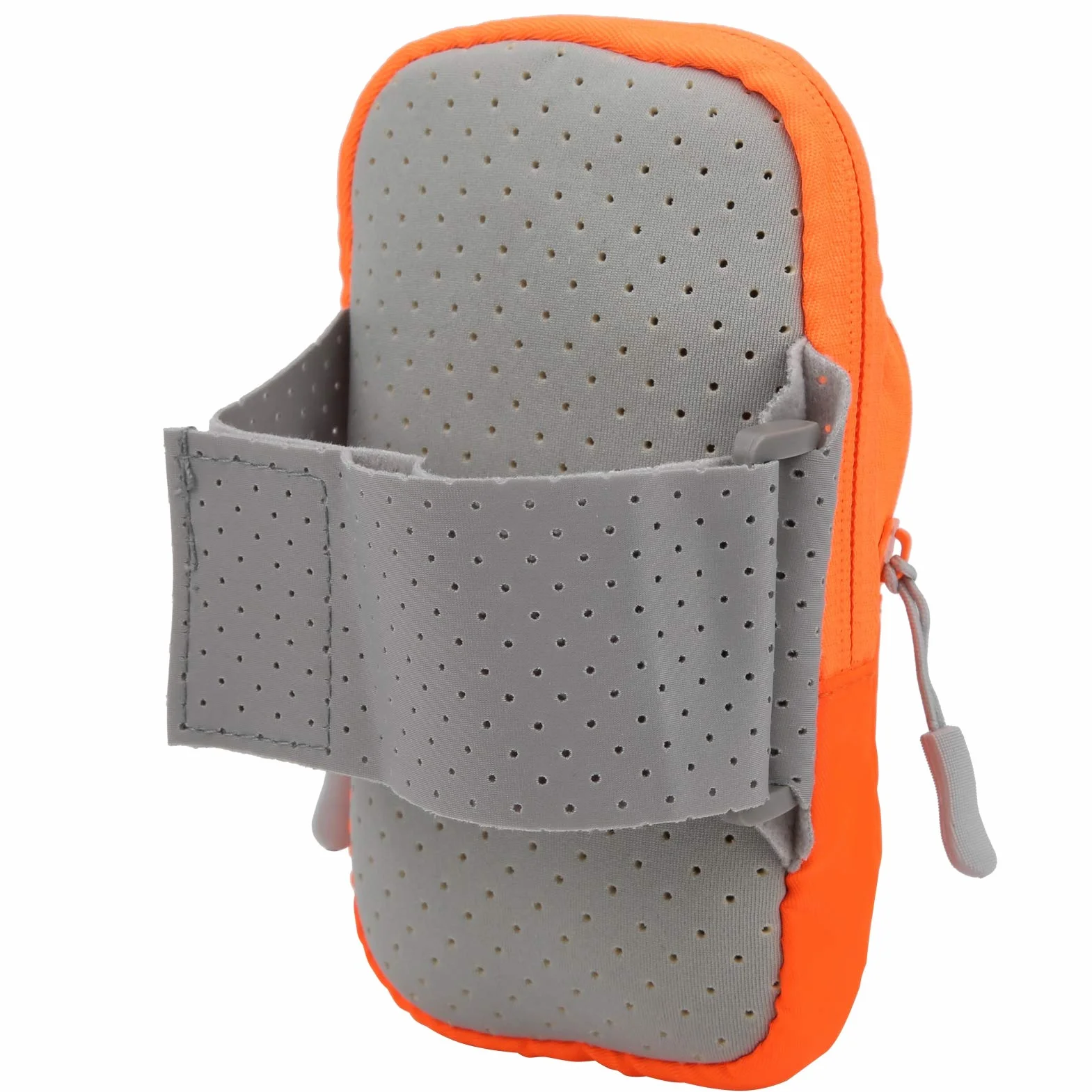 Torba na ramię sportowa wodoodporna 5,1-6 cali uniwersalna smartfon pomarańczowa (black)