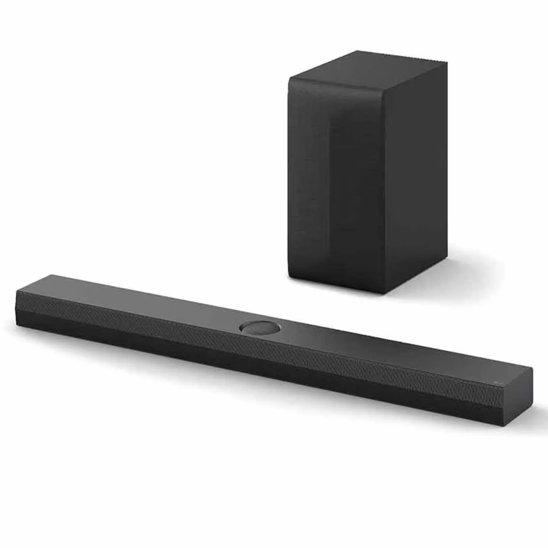 LG DS70TY 3.1.1 Dolby Atmos Soundbar (400 W) z bezprzewodowym subwooferem (eARC, HDMI, optyczny, Bluetooth) [2024], czarny