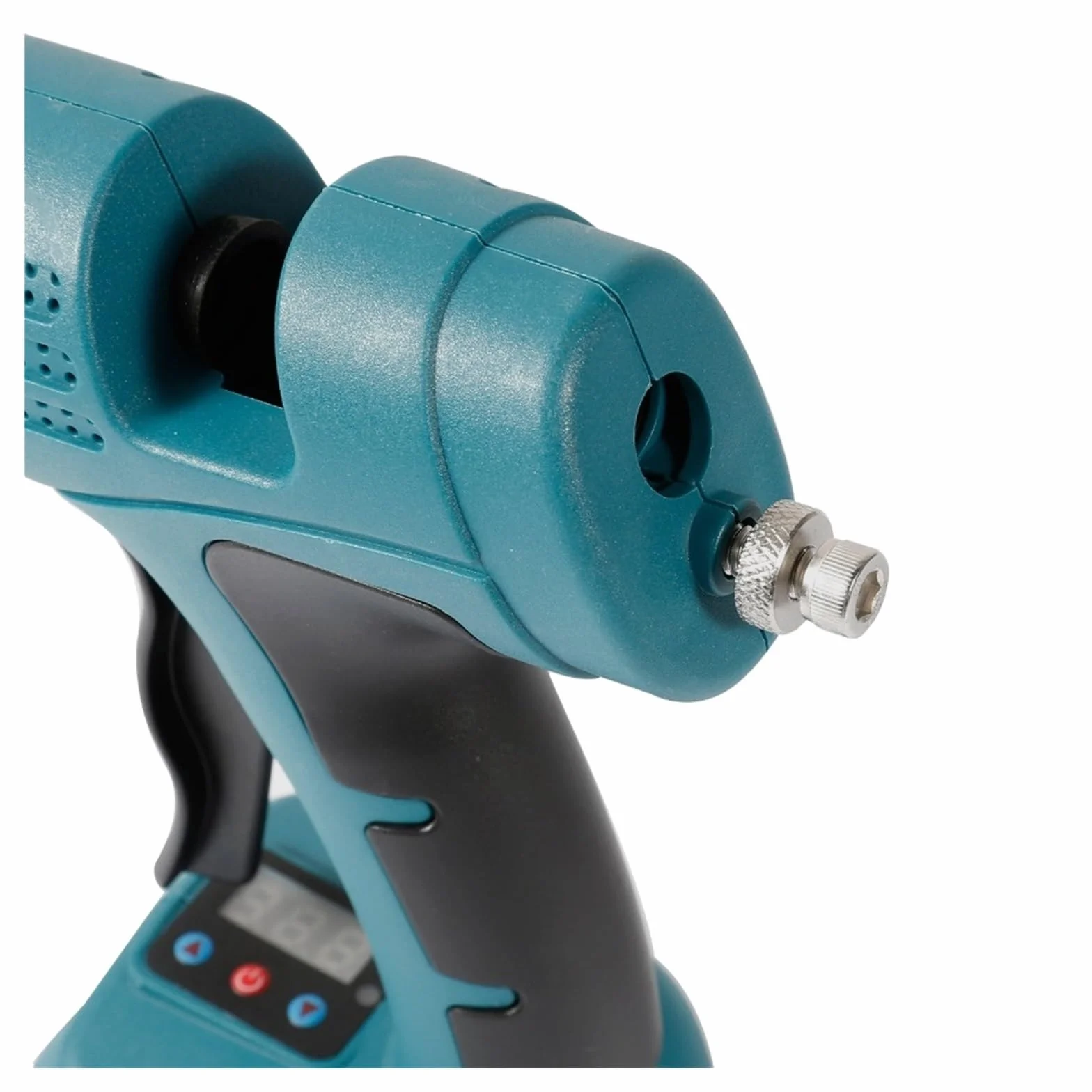 Pistolet do klejenia na gorąco 100W Elektryczny Pistolet Do Klejenia Na Gorąco Bezprzewodowy Do Baterii 21V DIY Spawanie Gorąca Wiatrówka Cyfrowy Wyświetlacz 11mm Kleje W Sztyfcie do projektów DIY Cra