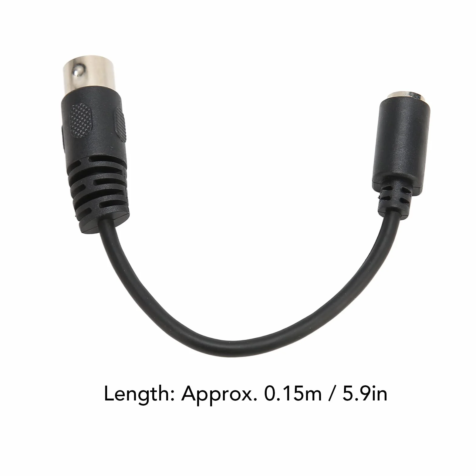 Kabel Konwerter Myszy Klawiatury DIN 5 Pin Męski do Mini DIN 6 Pin Przewód Adapter 5.9in