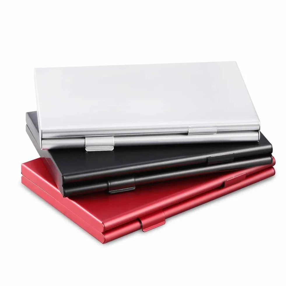 Aluminiowe etui na karty pamięci ZJchao 9 x 6 x 1.3 cm