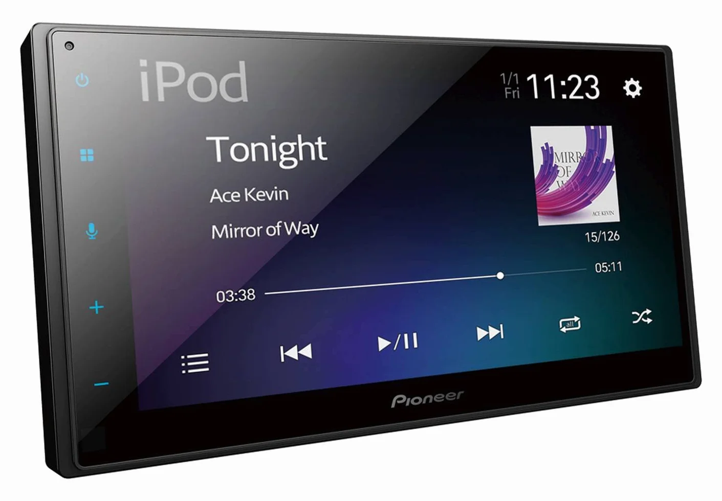 Pioneer SPH-DA160DAB Radio Double DIN z CarPlay i Android Auto