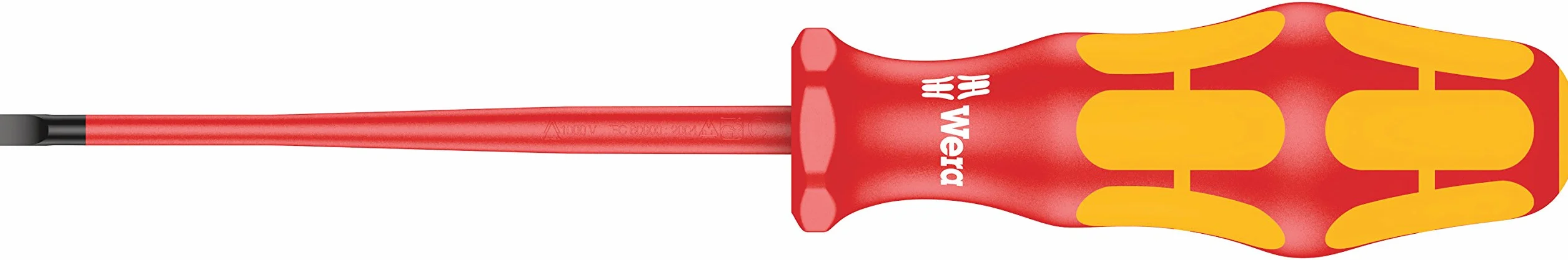 Wera Kraftform 100 iS/7 zestaw 3 wkrętaków Kraftform Plus o zredukowanej średnicy ostrza, 7-częściowy