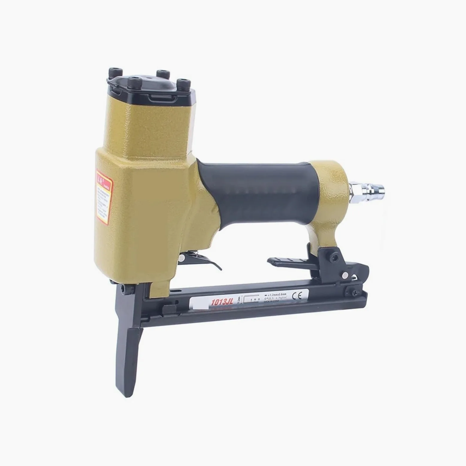 Gwoździarka, 20GA 1013JL Pneumatyczny Pistolet Na Zszywki 11,2 Mm Etra Zszywacz Pneumatyczny Z Długimi Ustami Zszywacz Pneumatyczny do tapicerki i ciesielstwa