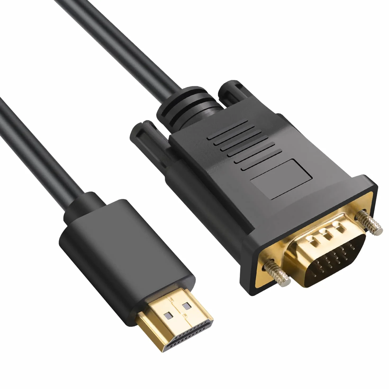 Kabel HDMI na VGA 1M kompatybilny z Raspberry Pi Roku laptopem monitorem projektorem HDTV