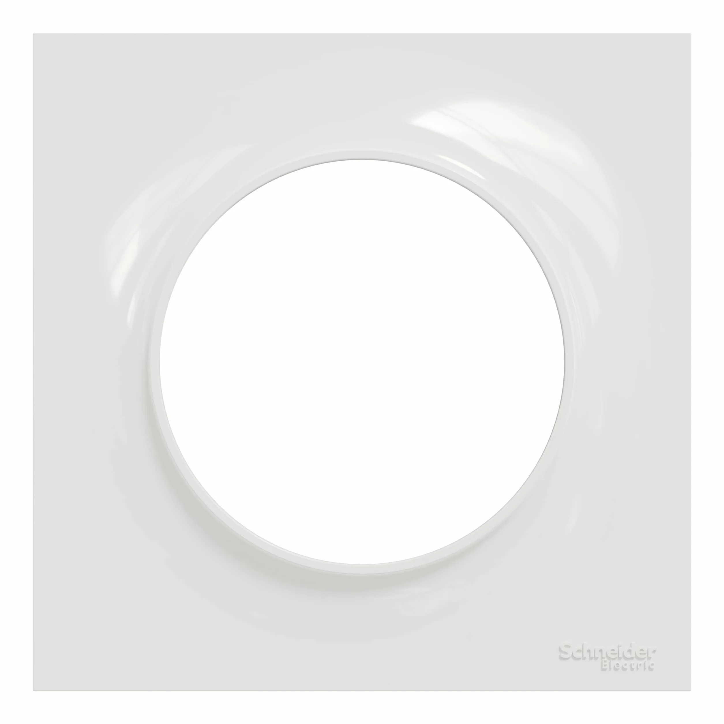 Schneider Electric S520702 Styl Rama 1-element, Biały