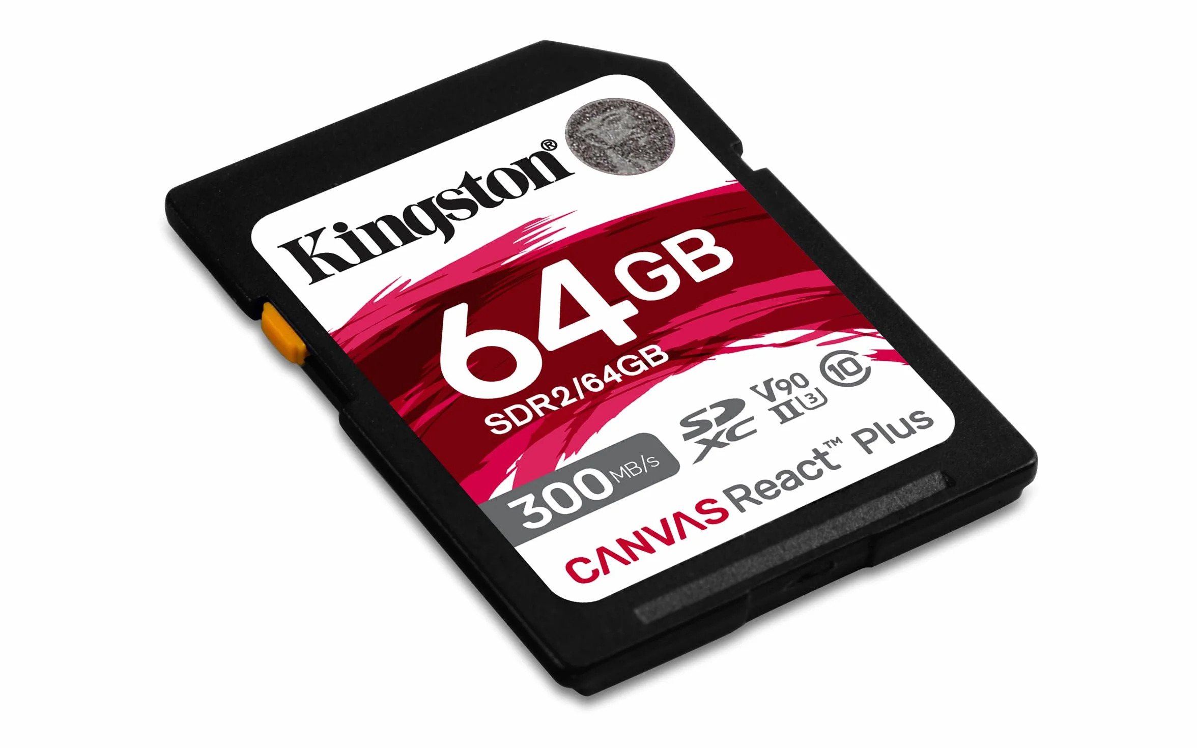 Kingston Canvas React Plus 64 GB SDXC karta pamięci UHS-II 300R/260W U3 V90