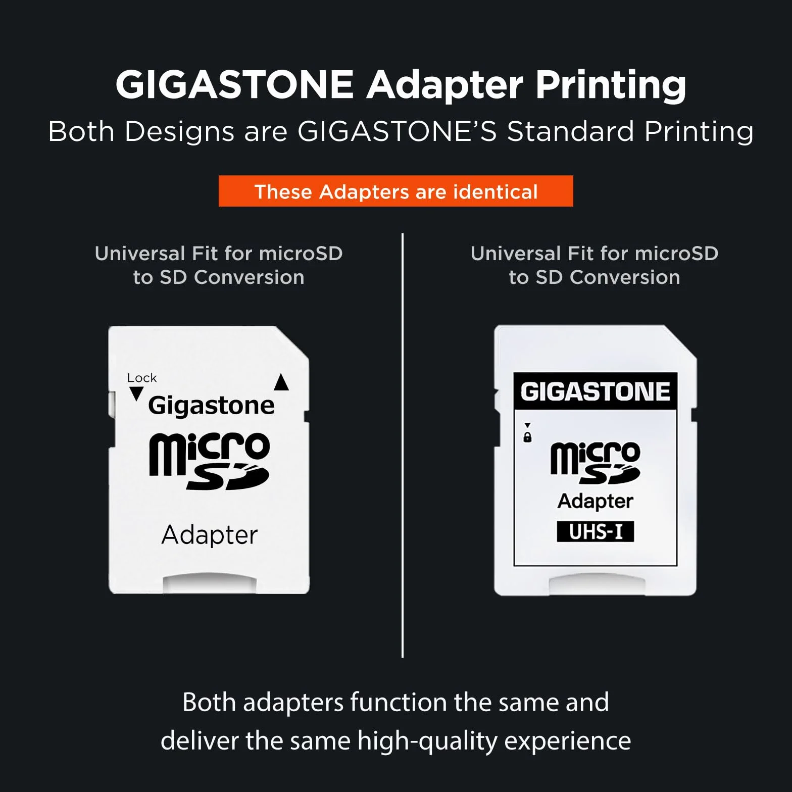 Gigastone Carte Mémoire 256 Go Lot de 2, Micro SDXC U3 95 Mo/s pour Caméra Drone GoPro