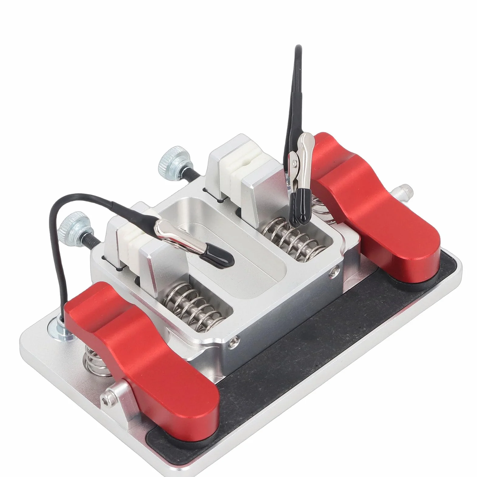 Generic Stacja Lutownicza Pomocne Dłonie, Narzędzie do Lutowania Trzeciej Ręki Uchwyt na Drut Spawalniczy z 2 Magnetycznymi Zaciskami do PCB, PCB, Drutu, Naprawy Elektroniki