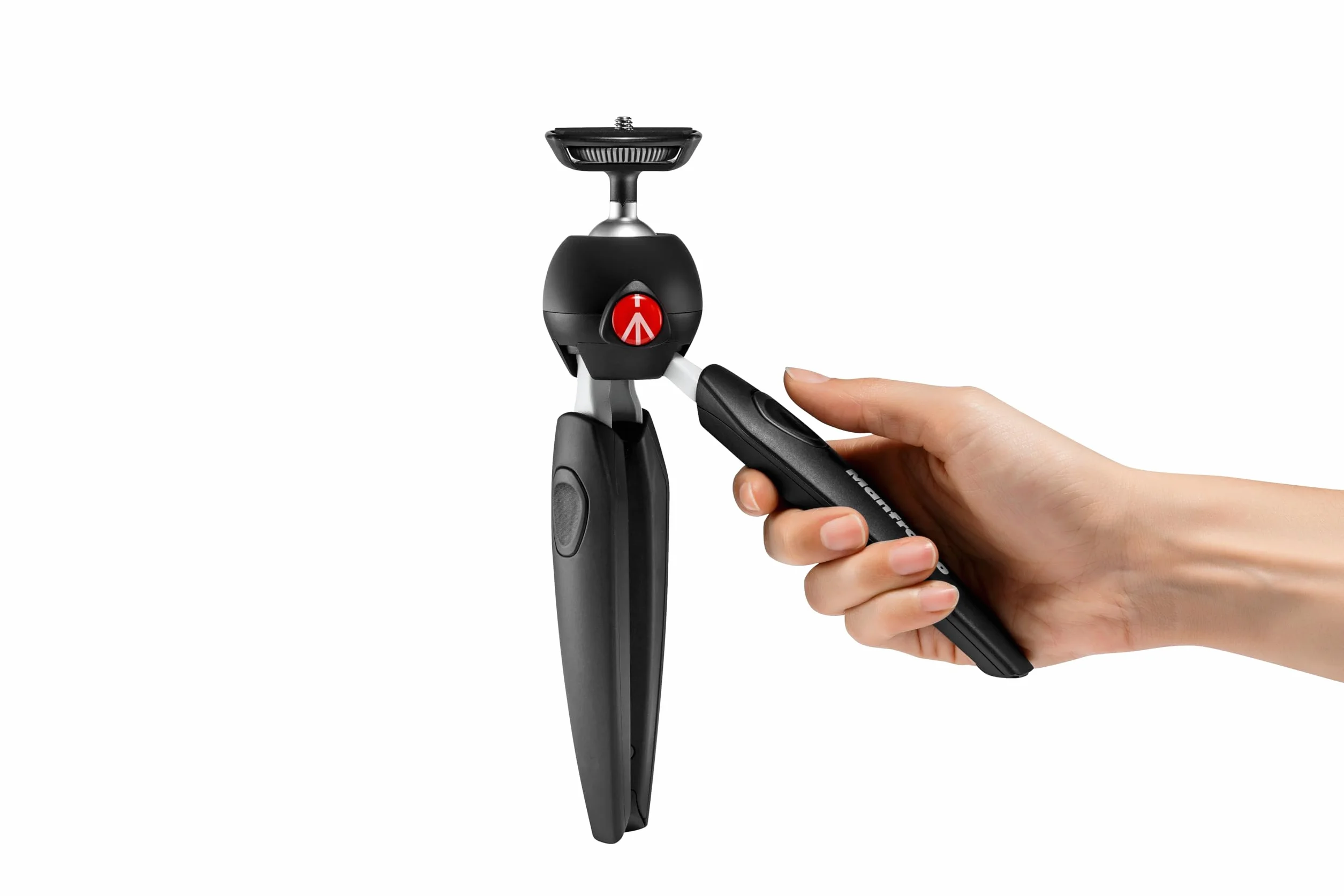 Manfrotto MTPIXIEVO-BK PIXI EVO 2-sekcyjny mini statyw aluminiowy do aparatów bezlusterkowych