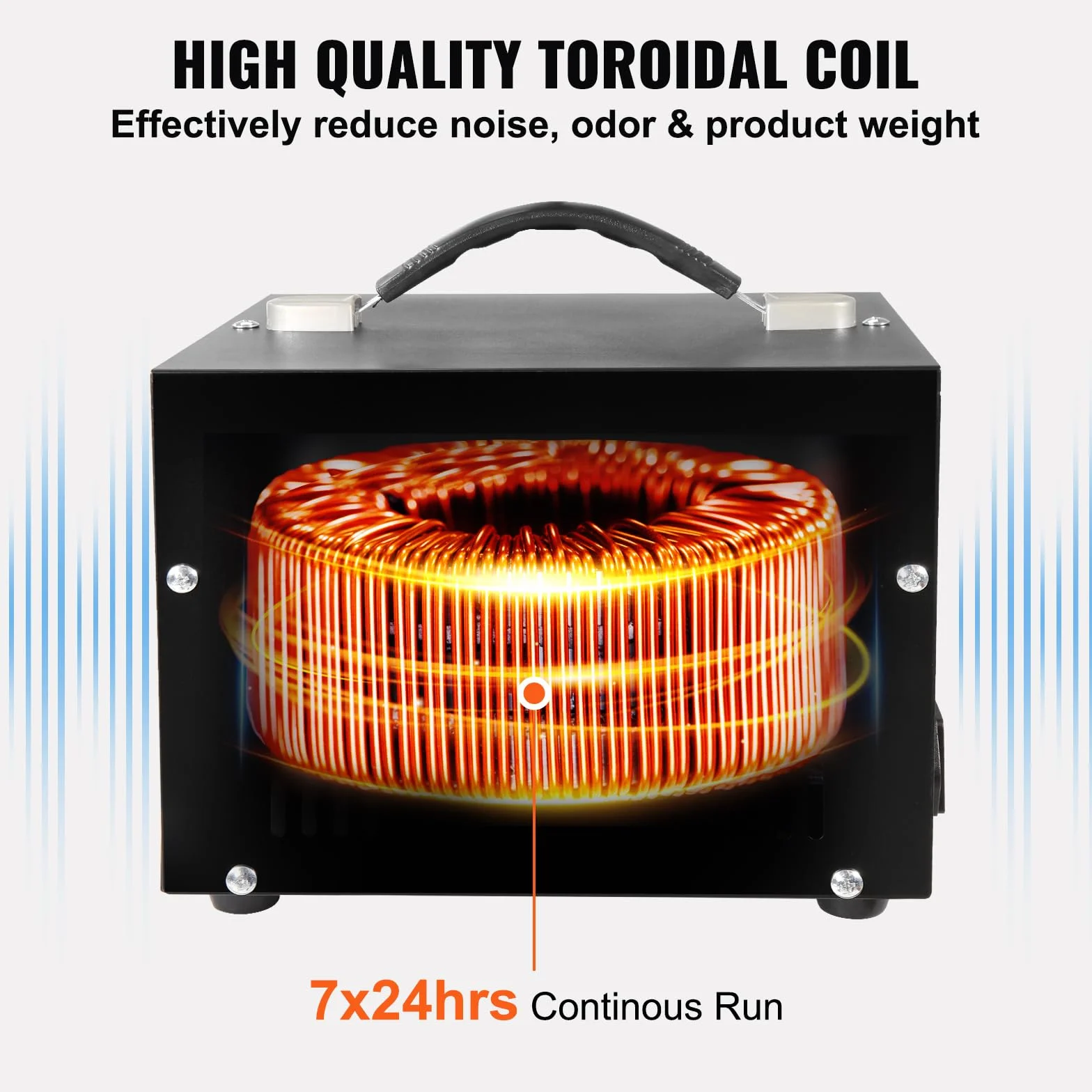 VEVOR Transformator napięcia 5000 W AC 110 V 220 V transformator 3 x US NEMA 5-15R 3-biegunowy / 3 x europejskie gniazda wyjściowe Shucko, 1 x złącze USB 5 V i 1 x gniazdo typu C