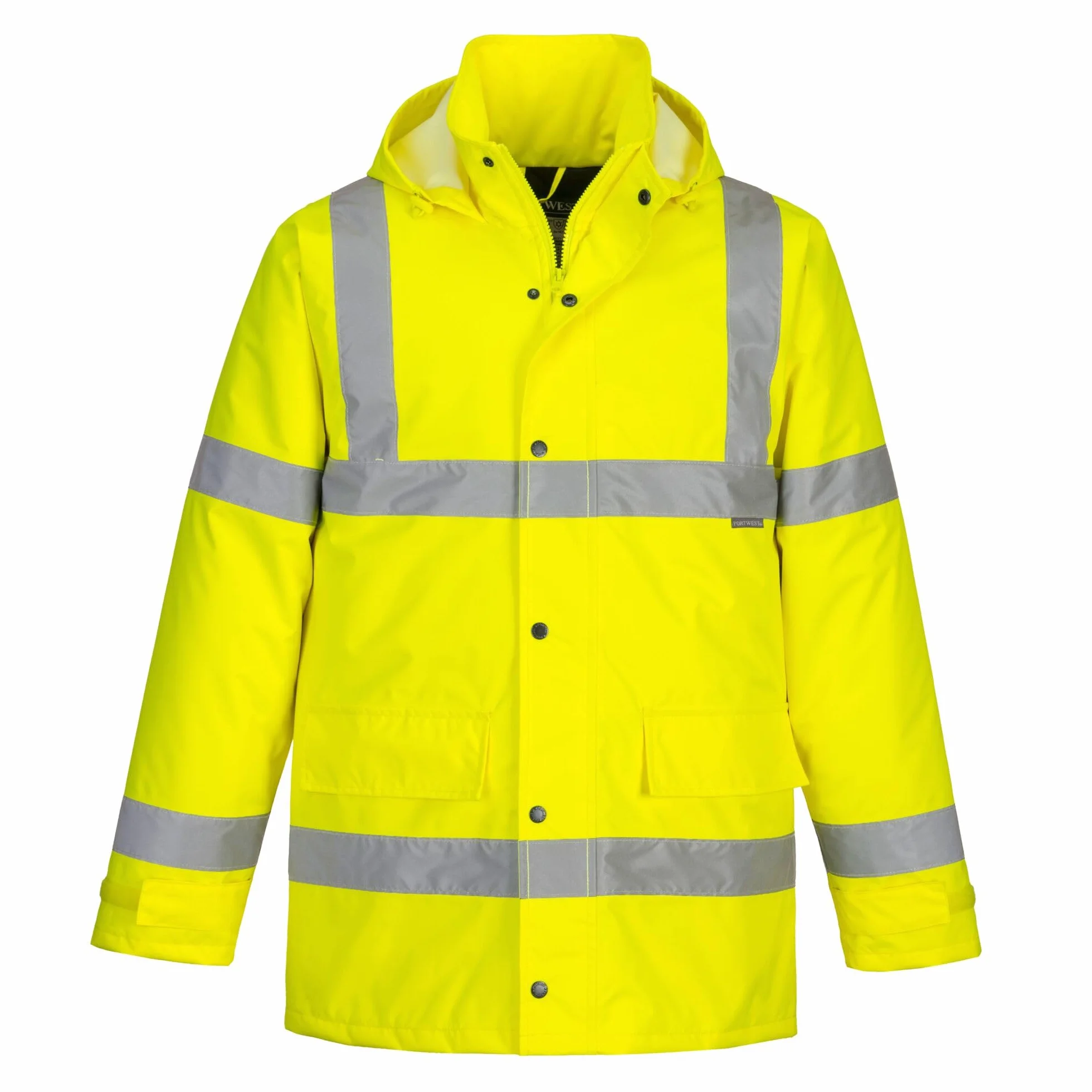 Portwest S460 Wodoodporna Komfortowa Kurtka Zimowa Drogowa Hi-Vis
