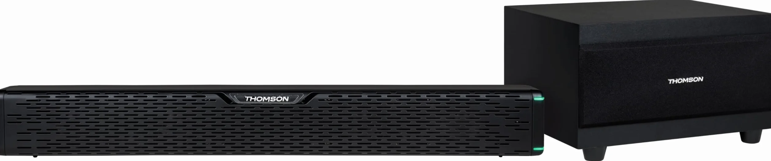 Thomson SB60BTS Soundbar – 120W Całkowitej Mocy Muzycznej –Bluetooth 5.0 – W Zestawie Subwoofer – Możliwość Montażu na Ścianie – Wejście Optyczne i AUX – Pilot zdalnego sterowania
