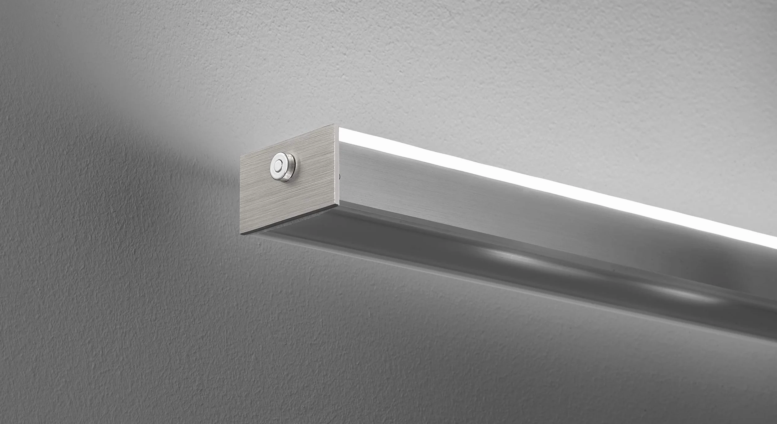 Fischer & Honsel Lampa wisząca 2 x LED 15 W nikiel matowy, ściemniana, biała