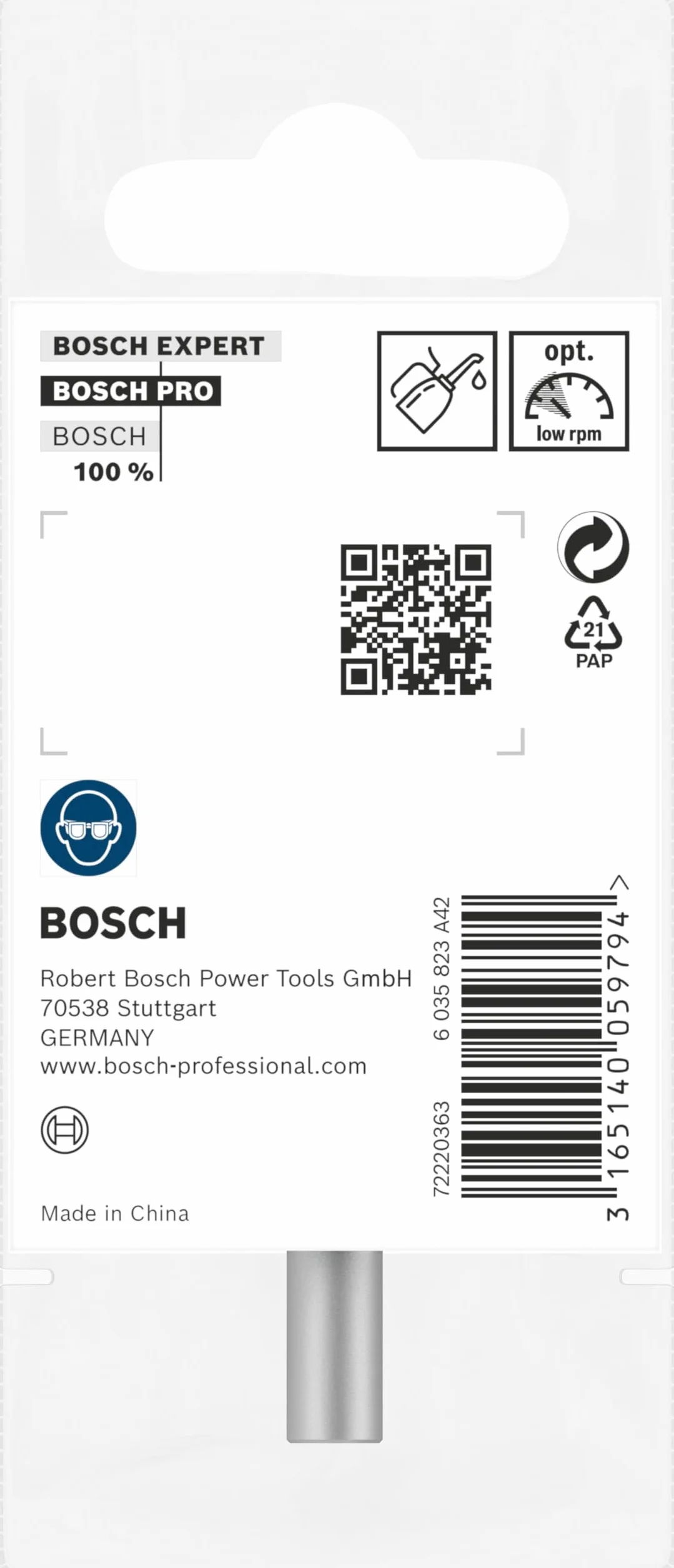 Bosch Profesional Pogłębiacze stożkowe 20,0 mm, M 10, 45 mm, 8 mm