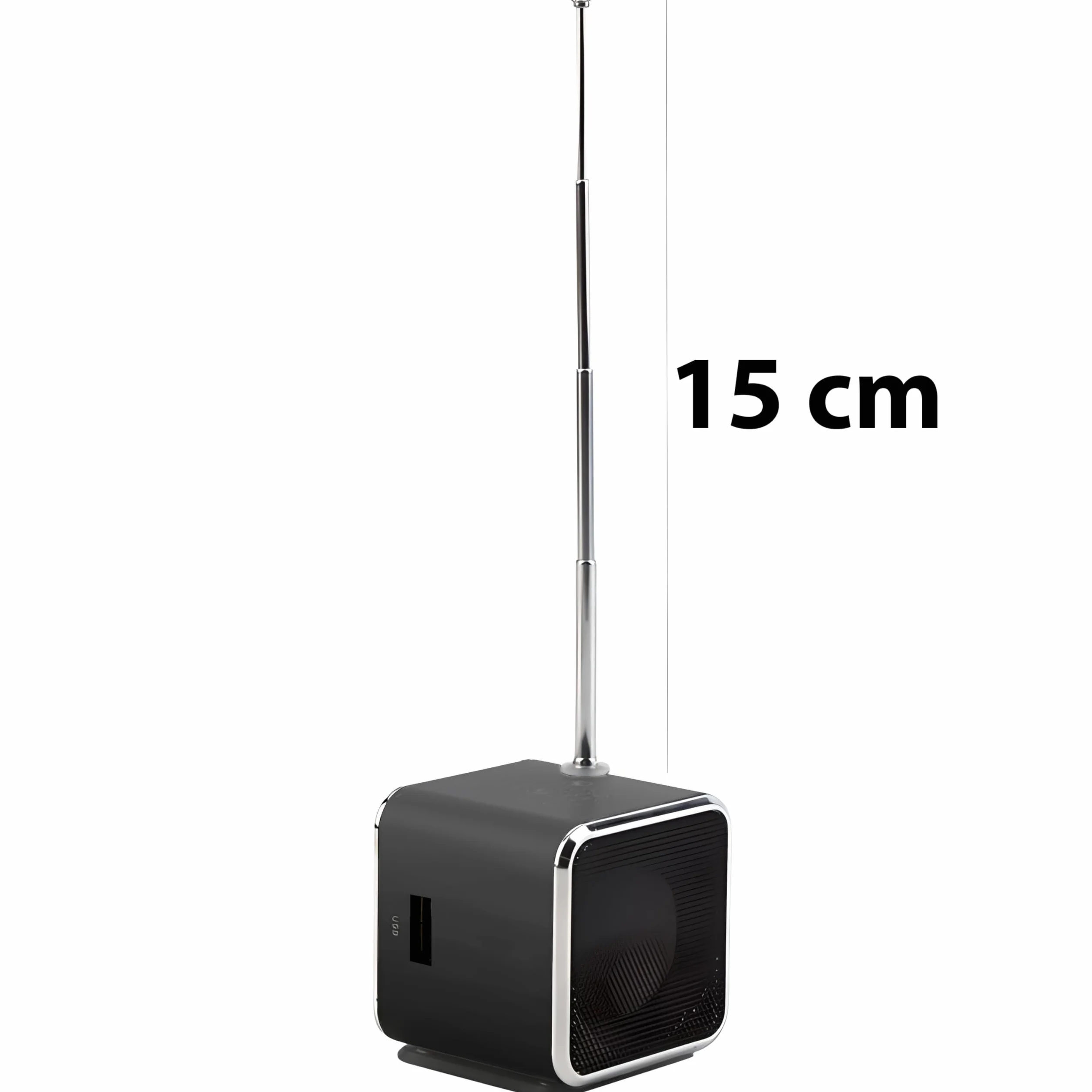 Retoo Głośnik Bluetooth Radio FM Mini Przenośny 3W LED