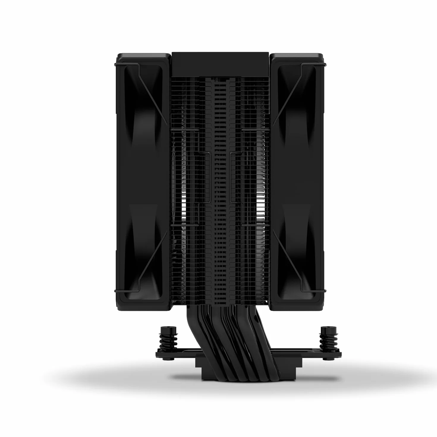 NOX XTREME PRODUCTS Hummer H-200 LCD - Chłodzenie CPU z Ekranem LCD, Podwójny Wentylator 120mm, 6 Miedzianych Heatpipe, TDP 240W, PWM, Kompatybilne z Intel LGA 1700 i AMD AM5, Czarny