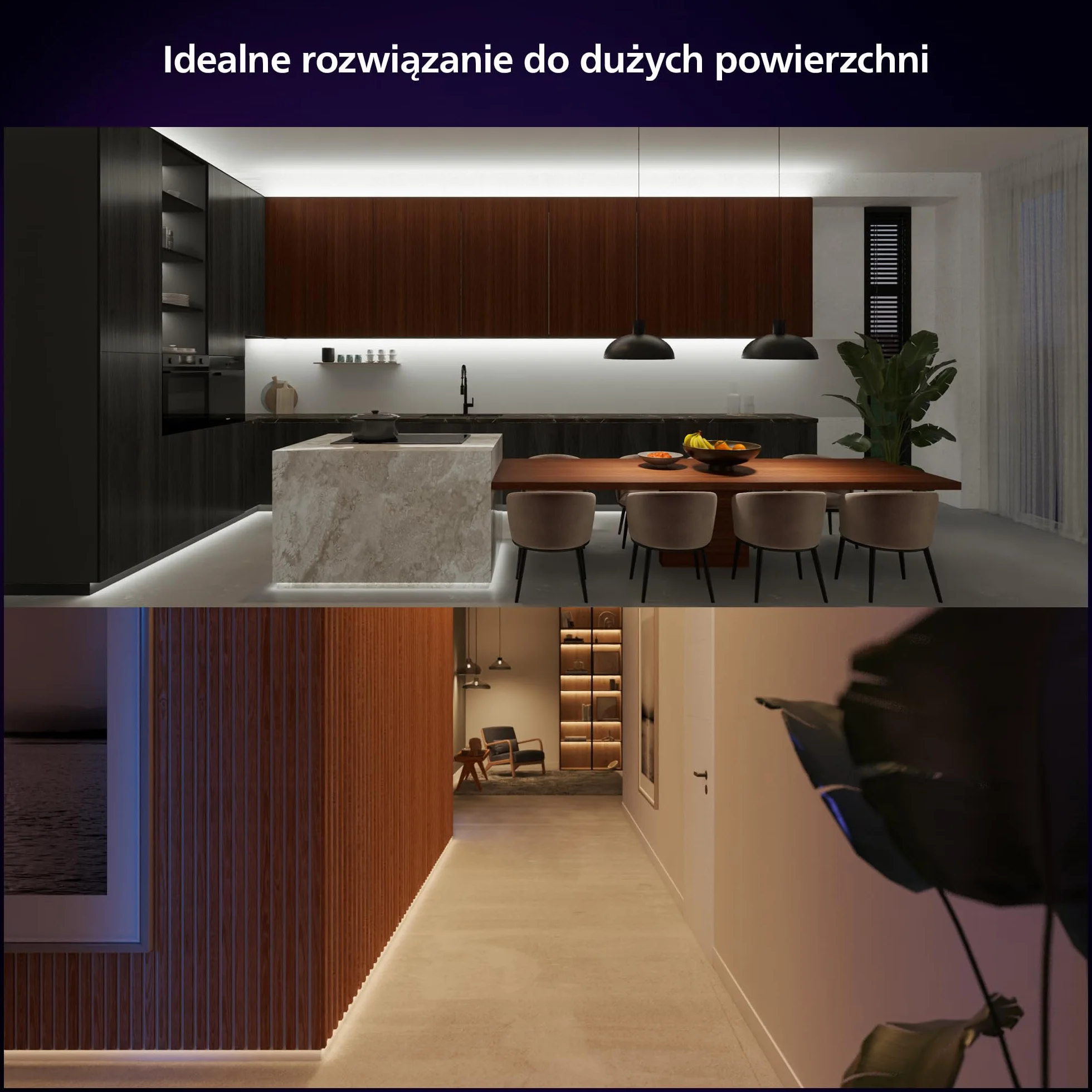 Philips Hue Taśma LED (1 opakowanie) 5m- Pasek LED Sterowany za Pomocą Aplikacji Hue - Taśma LEDowa Współpracująca z Amazon Alexa, Google Assistant i Apple HomeKit