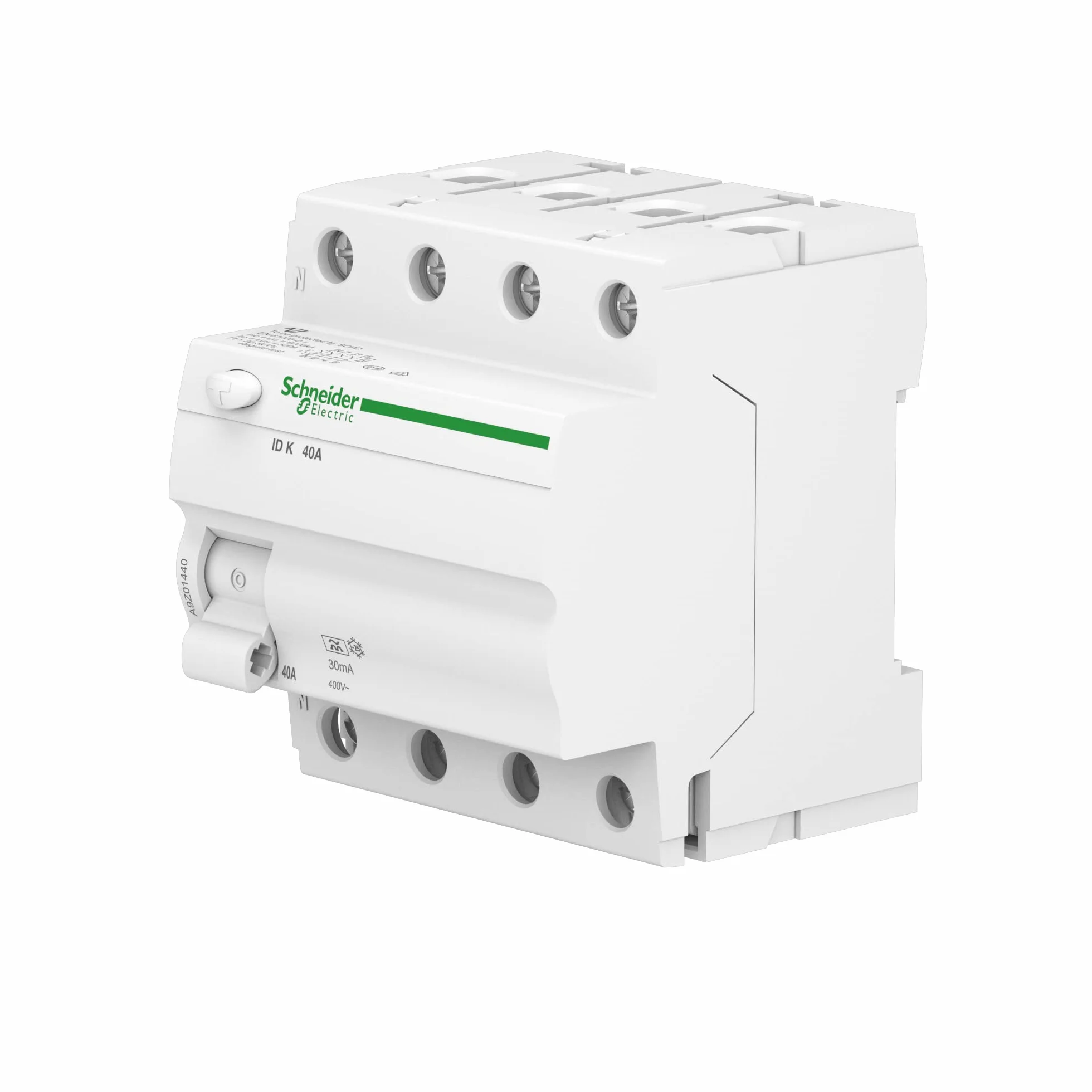 Schneider Electric A9Z01440 wyłącznik różnicowoprądowy ID K, 4P, 40A, 30 mA, typ A, 40 A