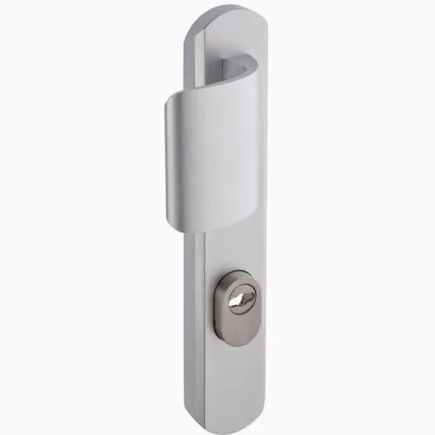 Srebrny uchwyt do drzwi paliwa - Klucz I - Secumax up - krowa