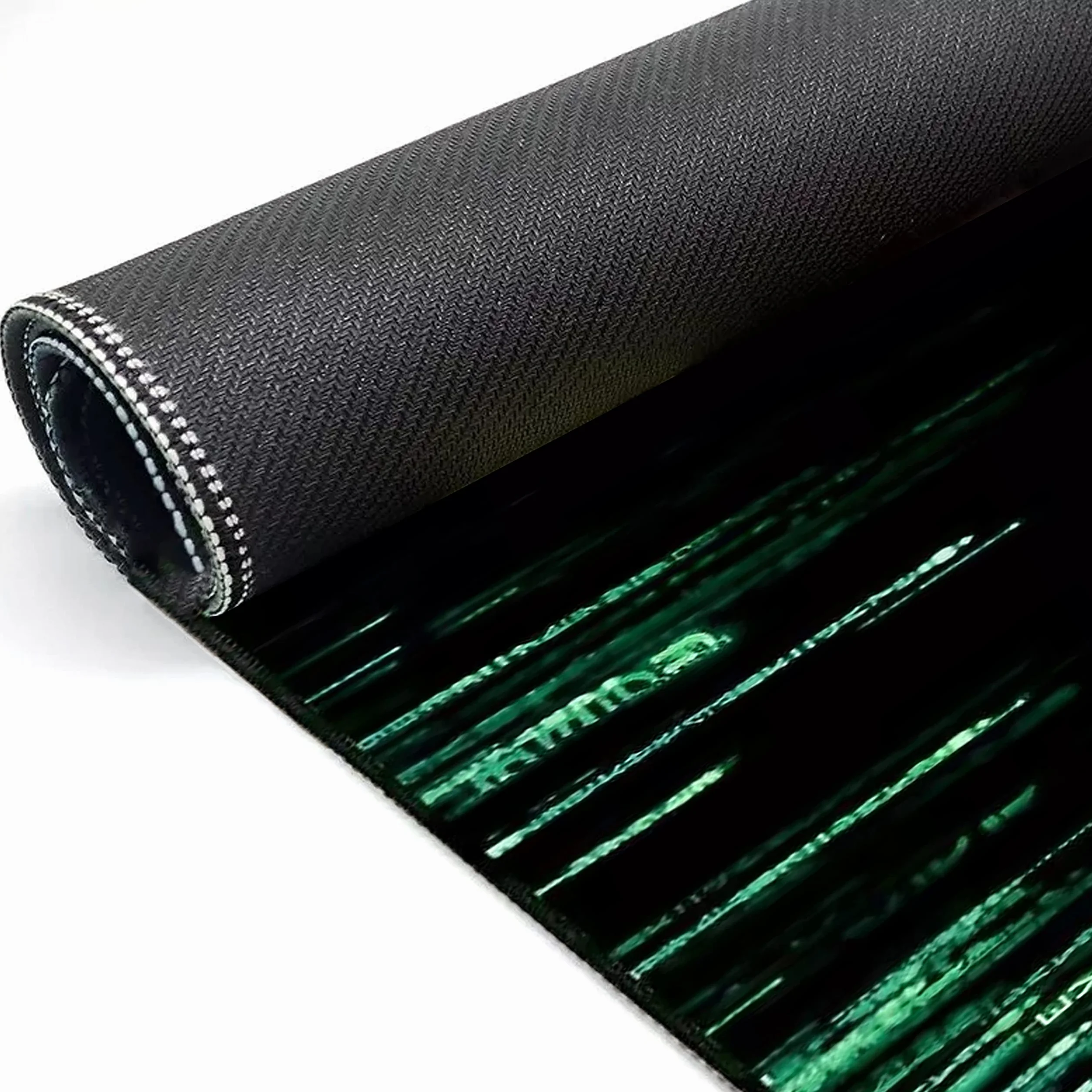 Retoo Podkładka pod mysz dla graczy XXL 90x40 cm antypoślizgowa czarna