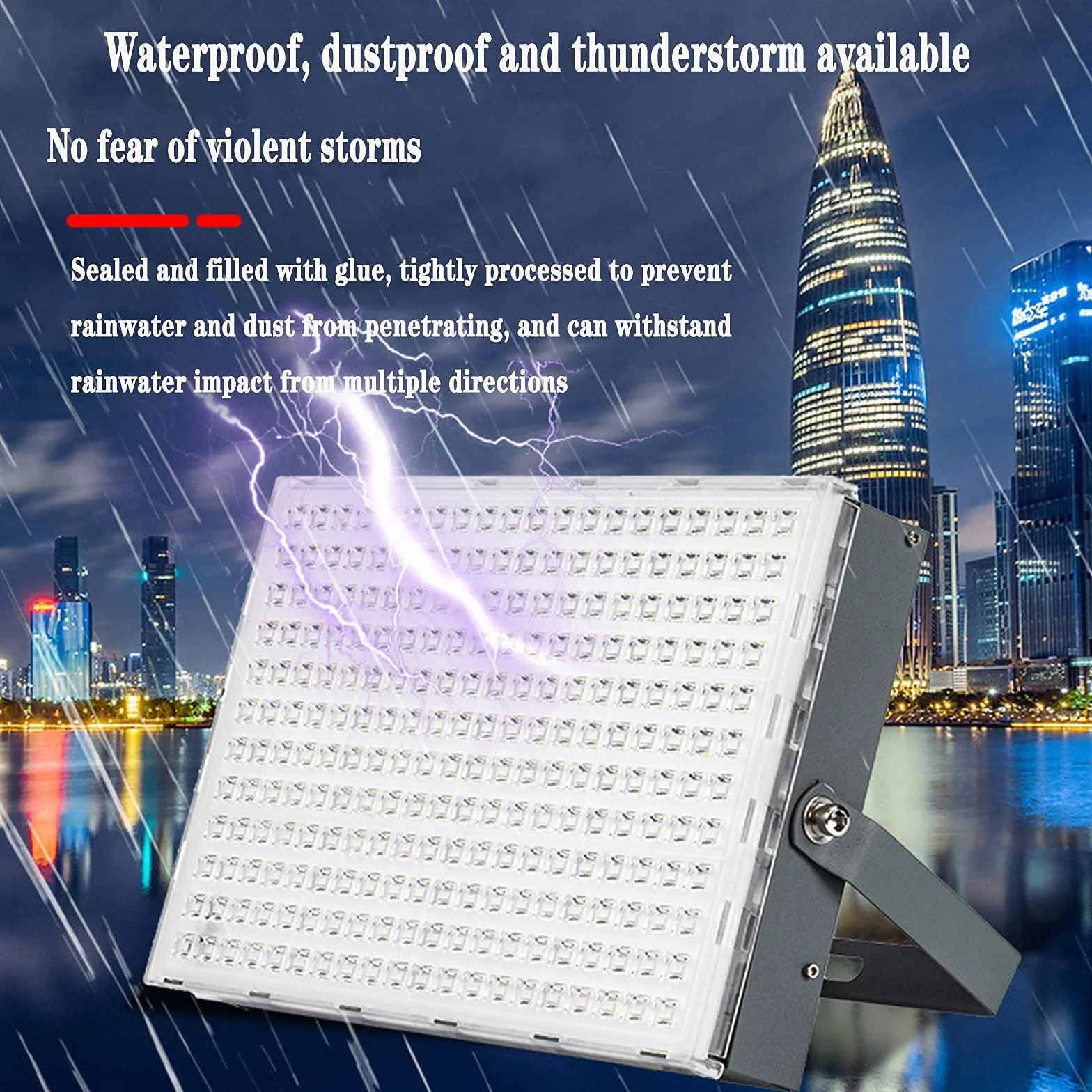 Lampy solarne zewnętrzne, Lampa Super Brightecurity Duża 240LED 20000LM 6500K Białe światło do Courtyard Street Park(200W)